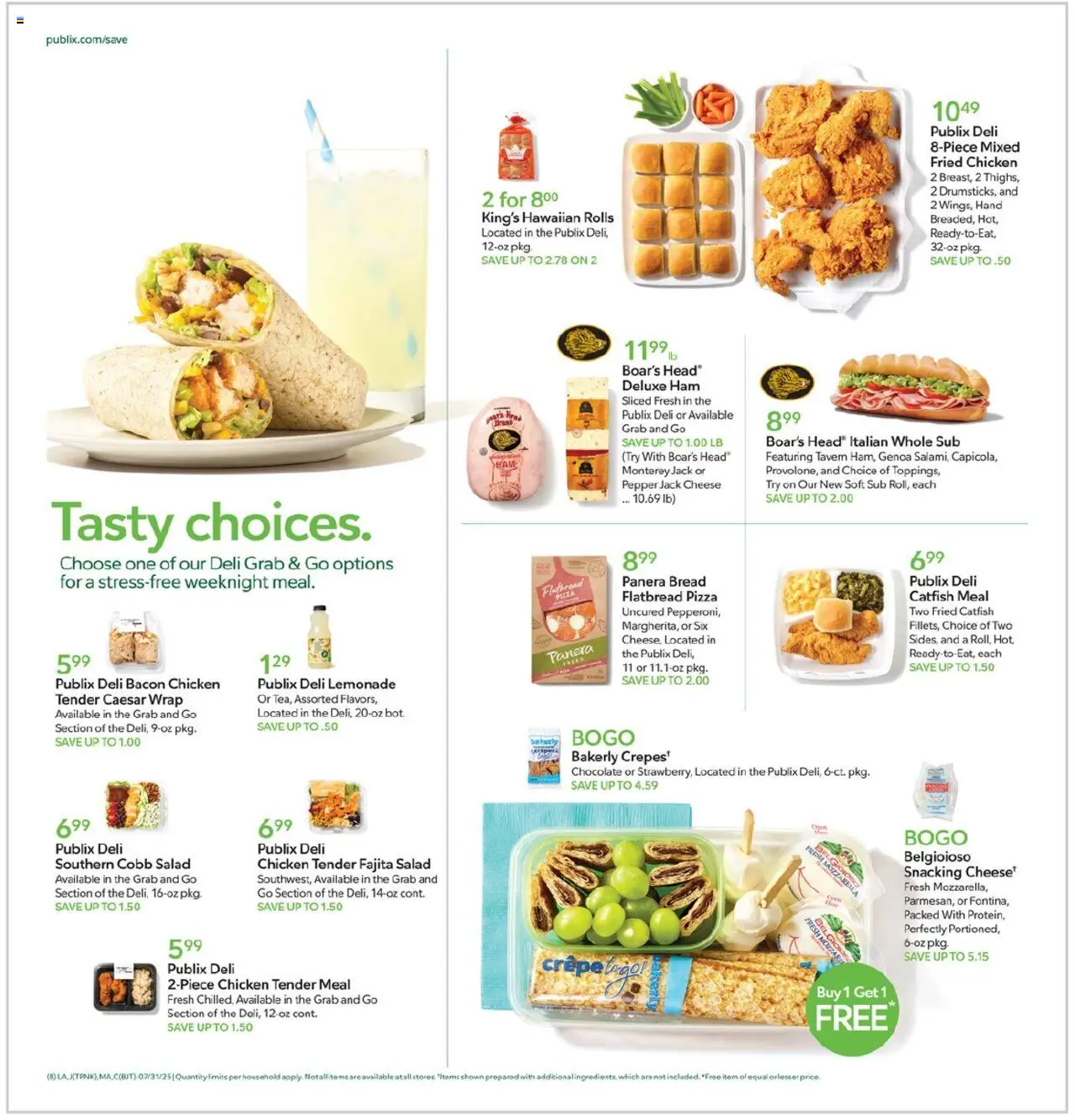 Publix Weekly ad from (07/30/2025) - Ad this week, Flyer - Page number 8