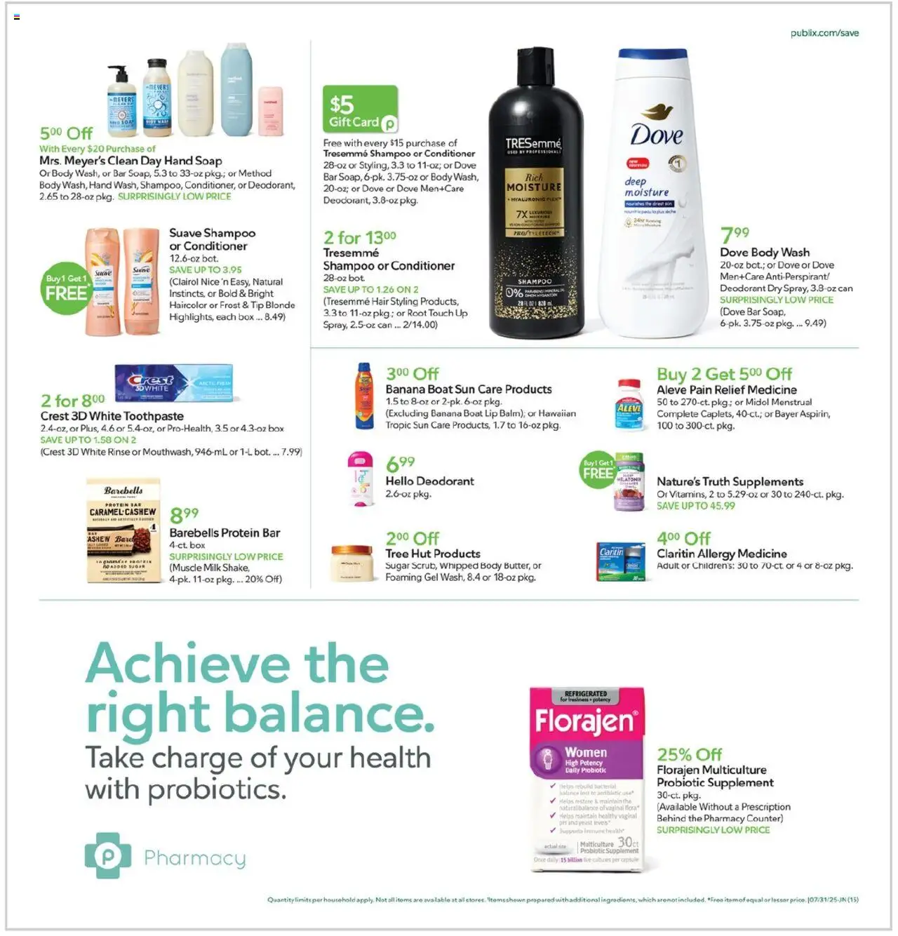 Publix Weekly ad from (07/30/2025) - Ad this week, Flyer - Page number 15
