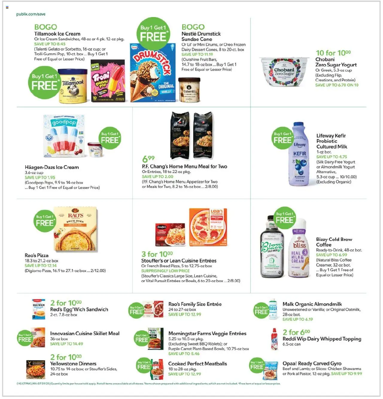 Publix Weekly ad from (07/30/2025) - Ad this week, Flyer - Page number 14