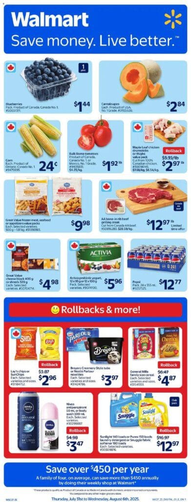 1753870787 543 Walmart weekly flyer starting Jul 31 2025 scaled