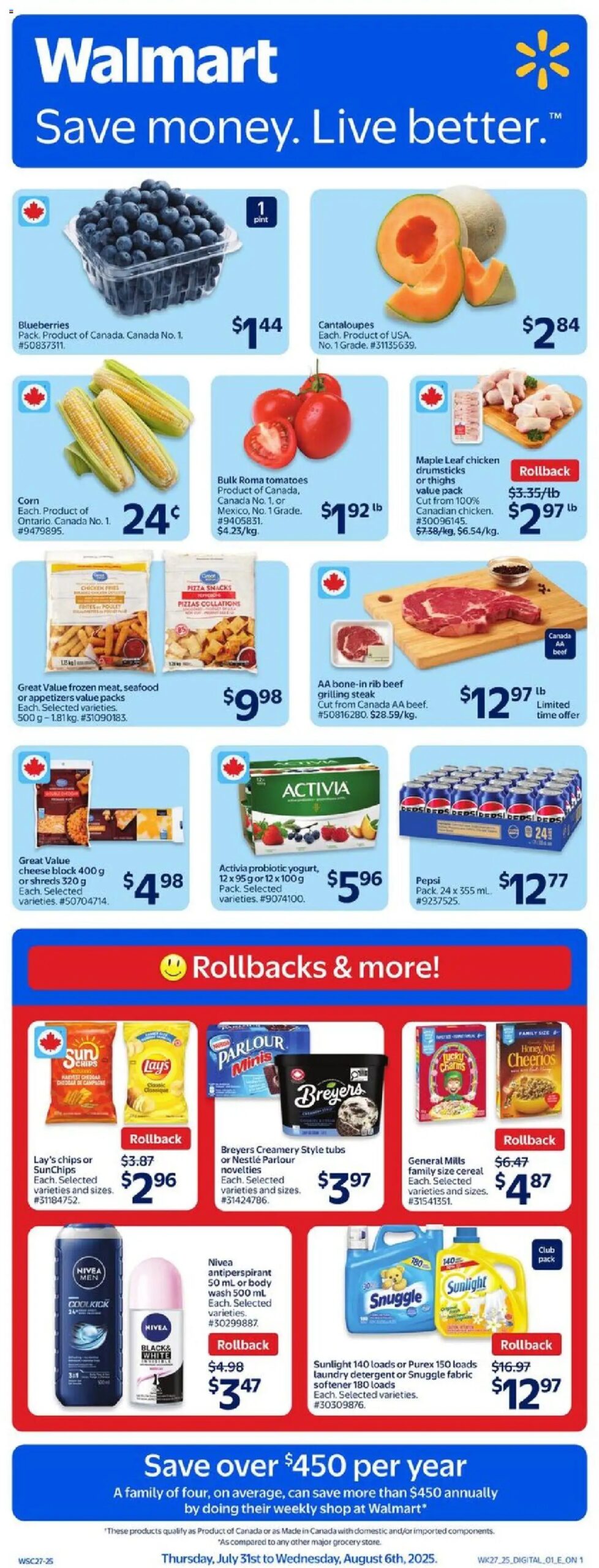 1753870787 543 Walmart weekly flyer starting Jul 31 2025 scaled