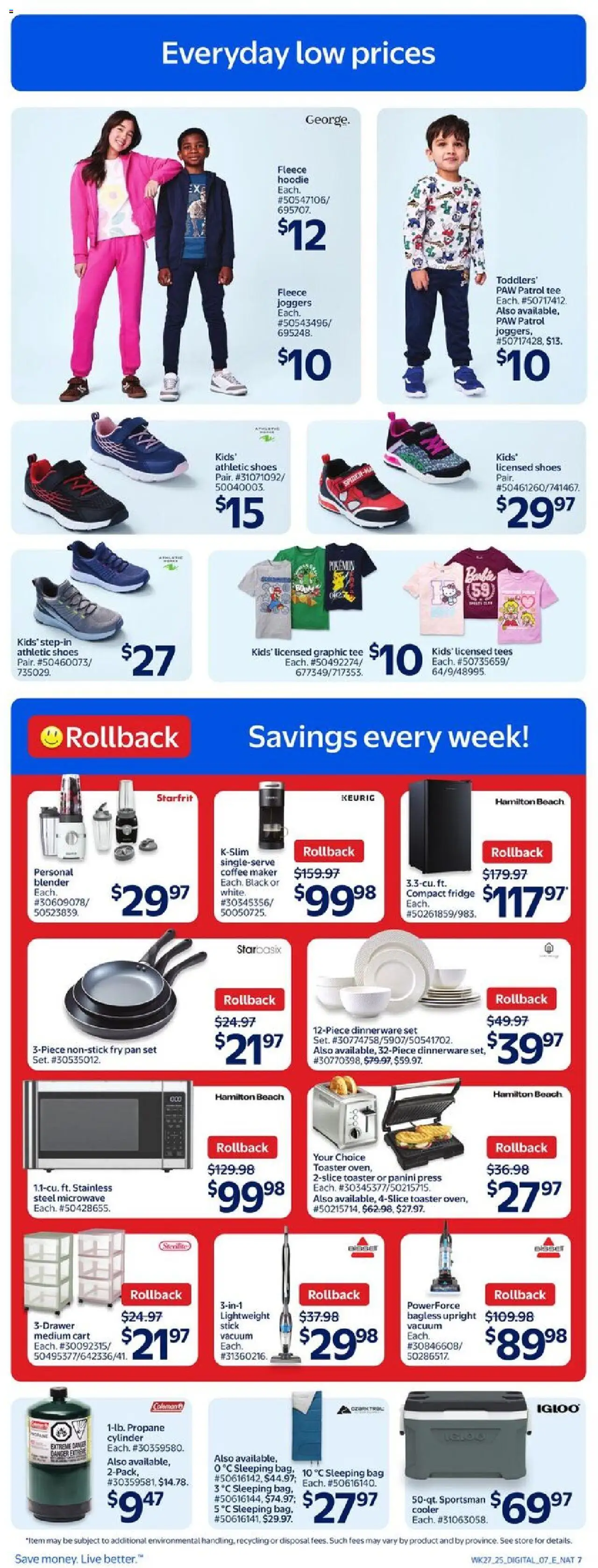Walmart flyer valid from Jul 31, 2025 - page number 10
