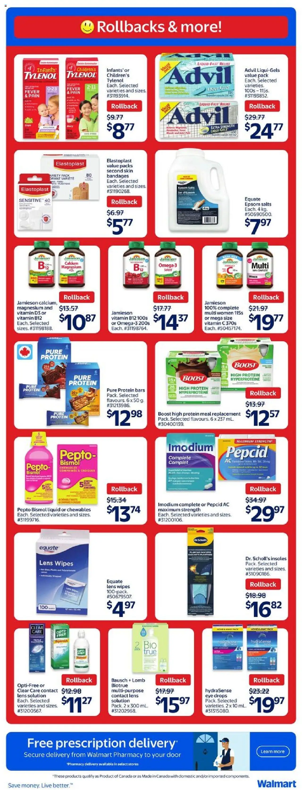 Walmart flyer valid from Jul 31, 2025 - page number 14