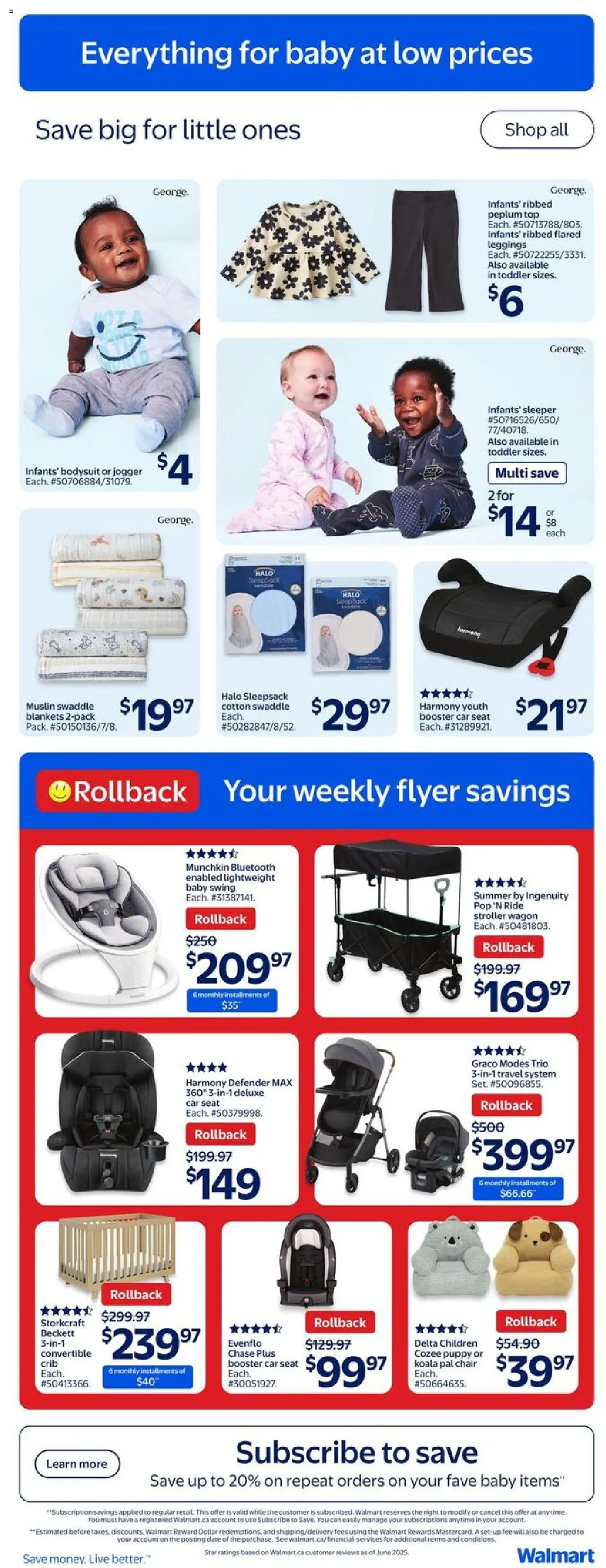 Walmart flyer valid from Jul 31, 2025 - page number 13