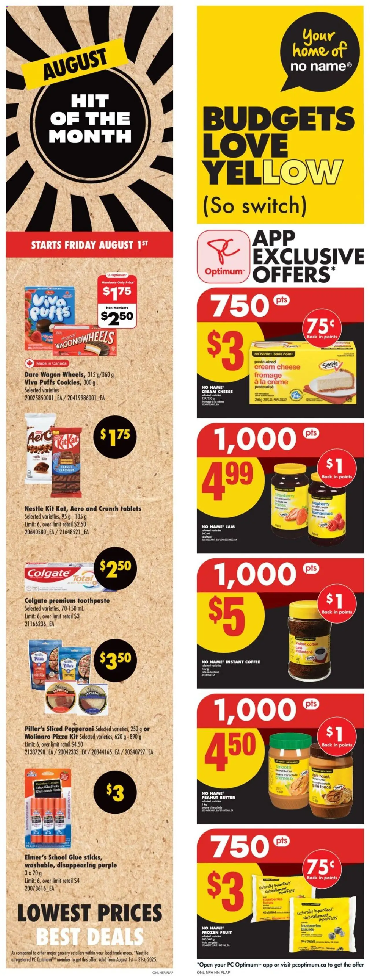 No Frills flyer valid from Jul 31, 2025 - page number 7