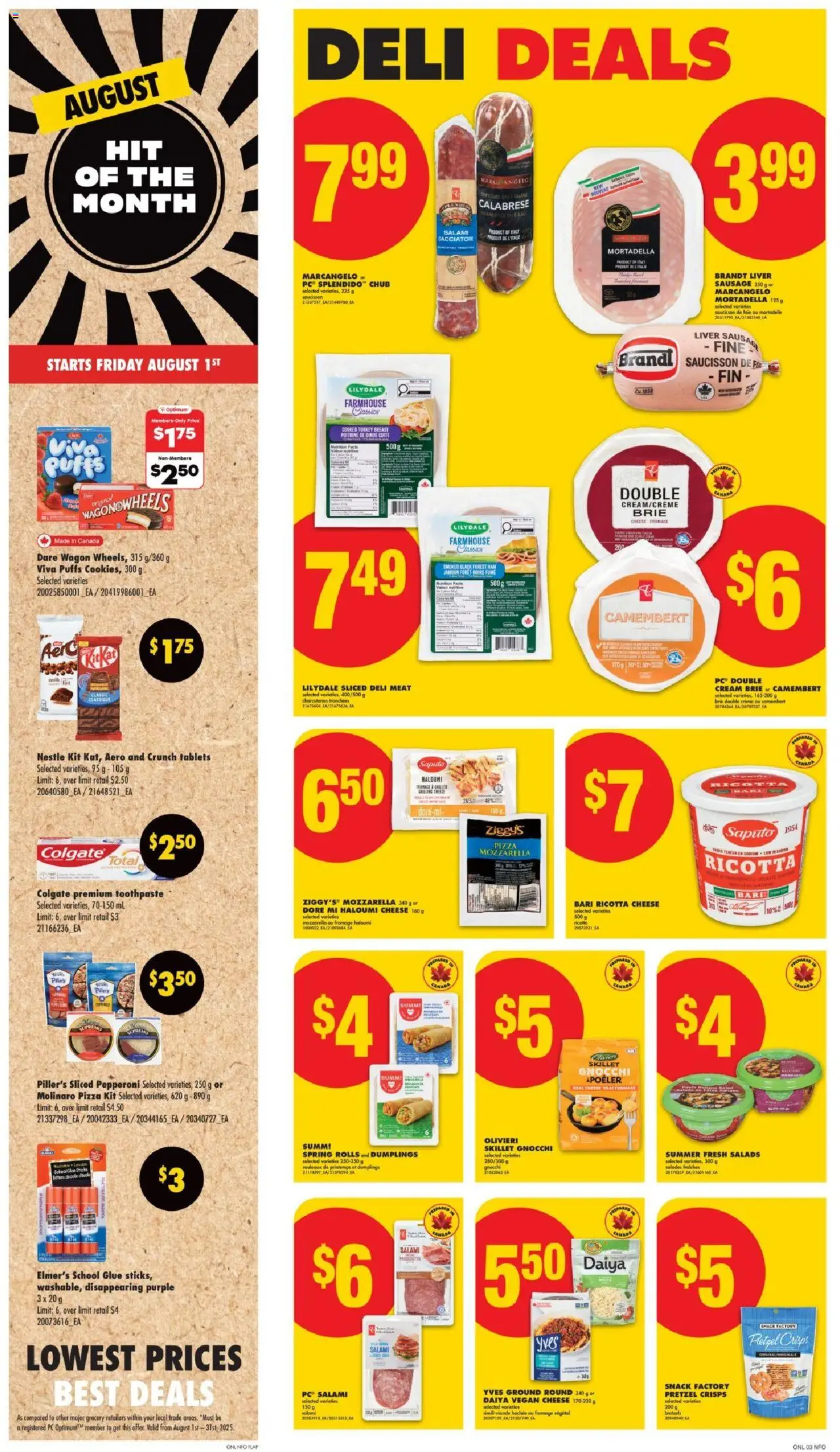 No Frills flyer valid from Jul 31, 2025 - page number 9
