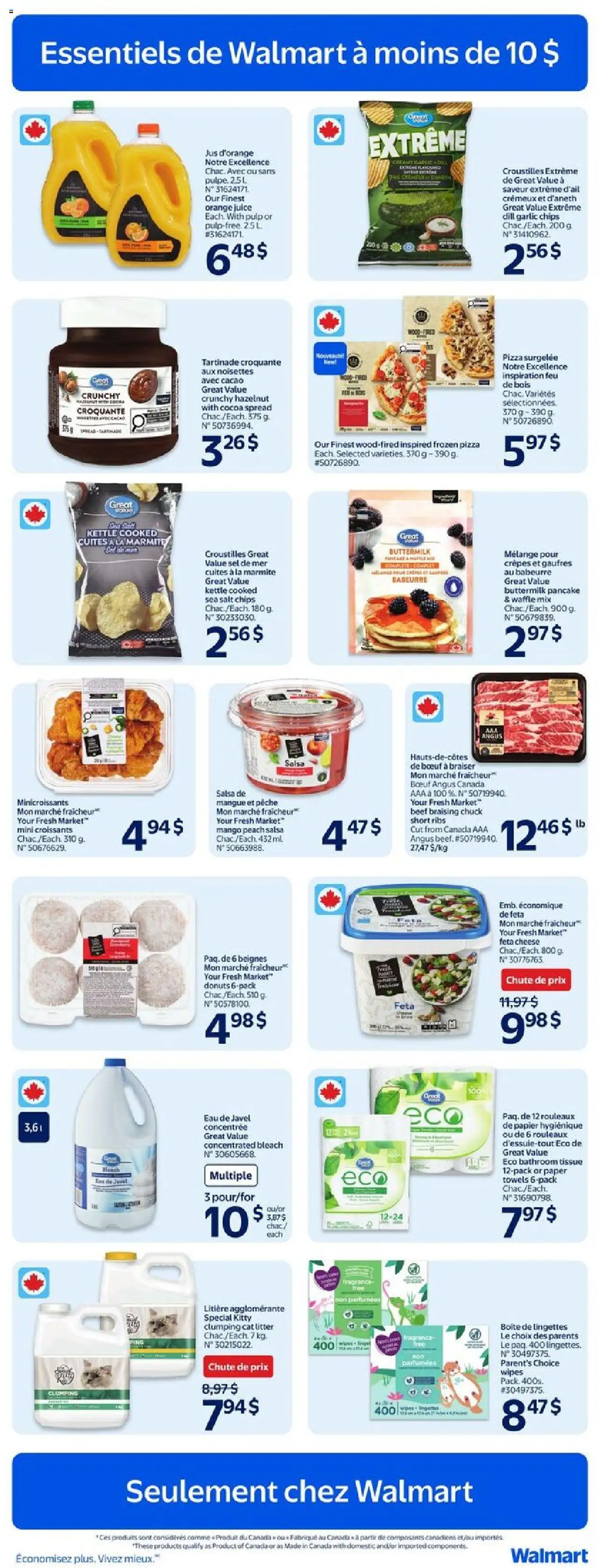Walmart flyer valid from Jul 31, 2025 - page number 6