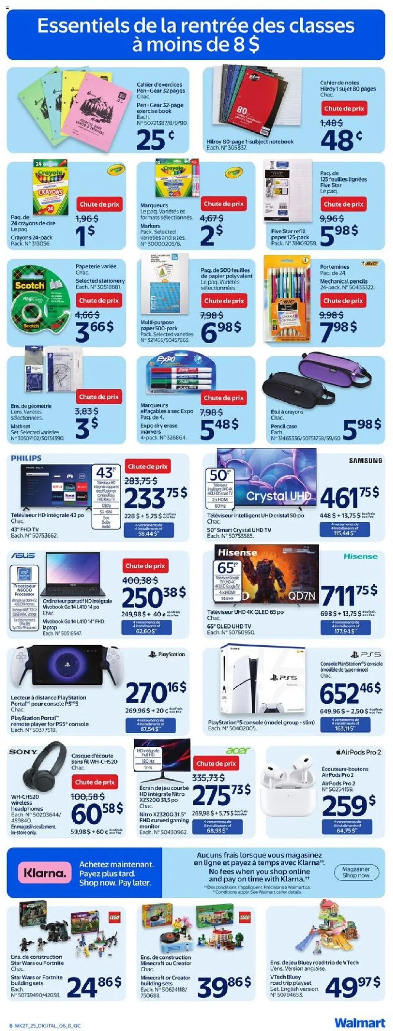 Walmart flyer valid from Jul 31, 2025 - page number 10