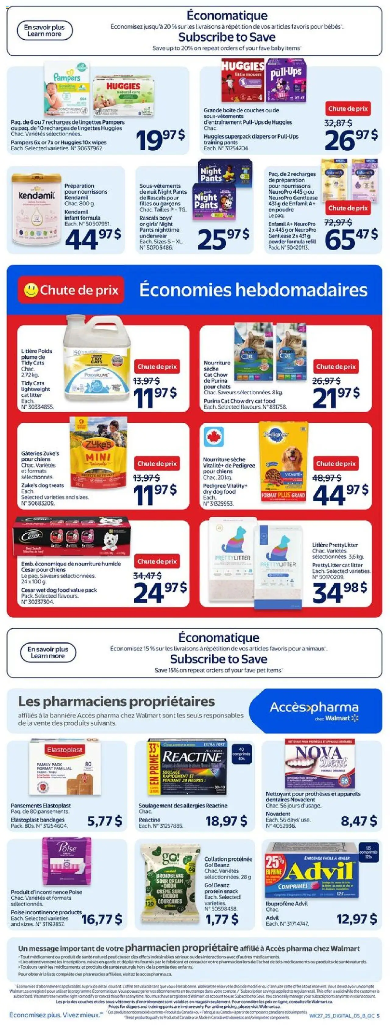 Walmart flyer valid from Jul 31, 2025 - page number 9