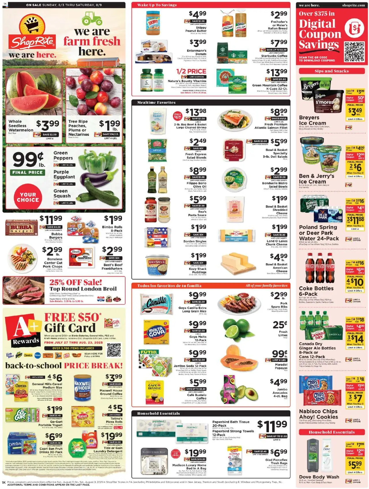 ShopRite Circular from 08/03/2025 >> Weekly Ad, flyer - Page number 2
