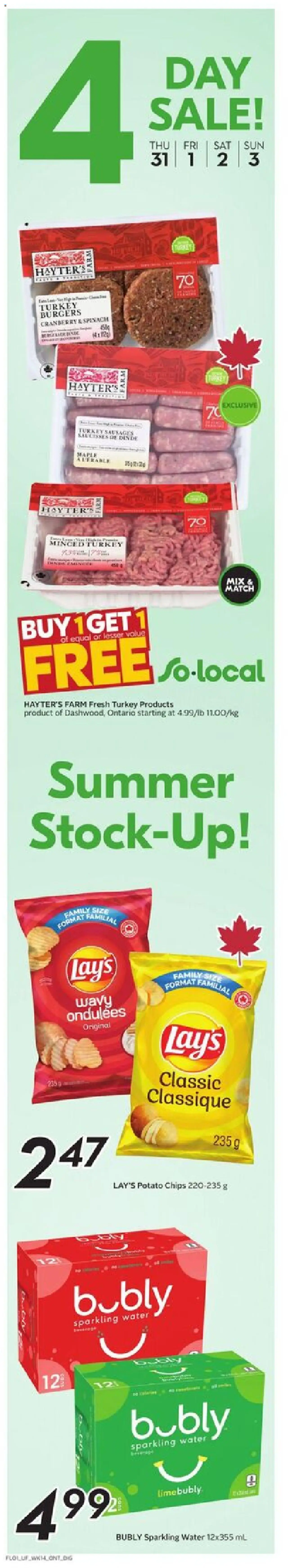 Sobeys flyer valid from Jul 31, 2025 - page number 2