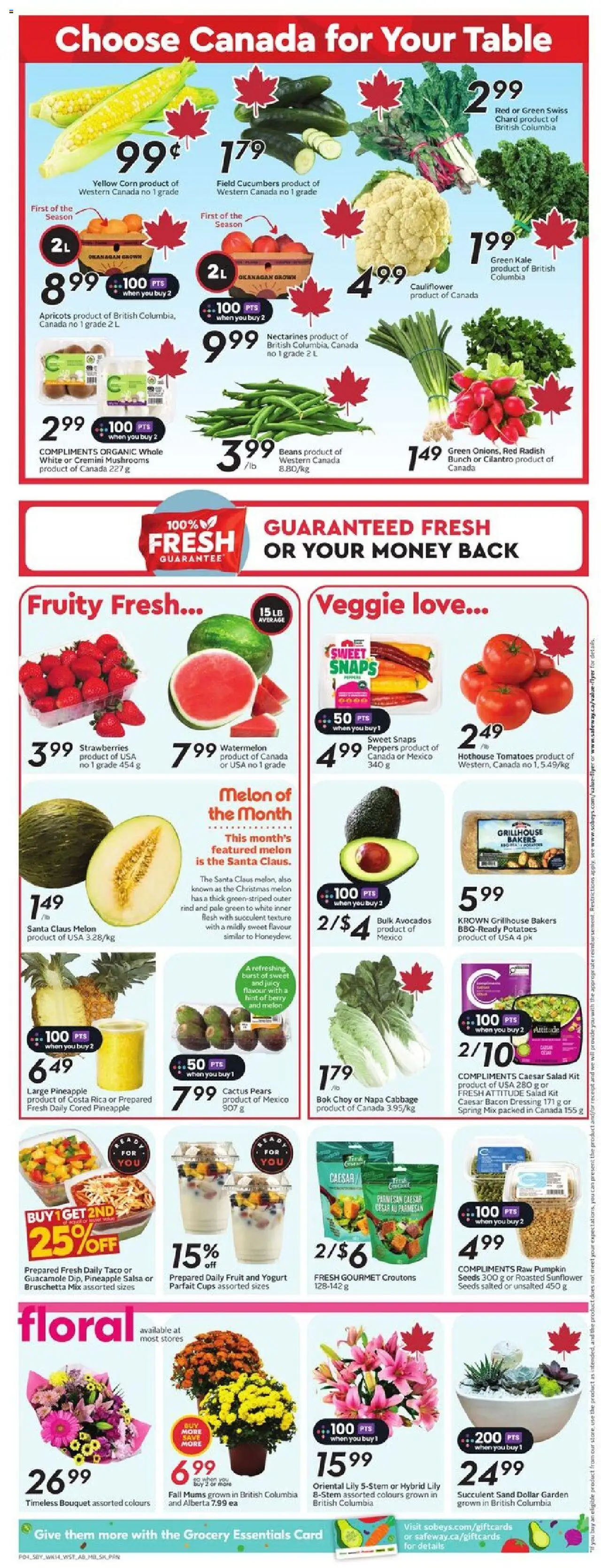 Sobeys flyer valid from Jul 31, 2025 - page number 8