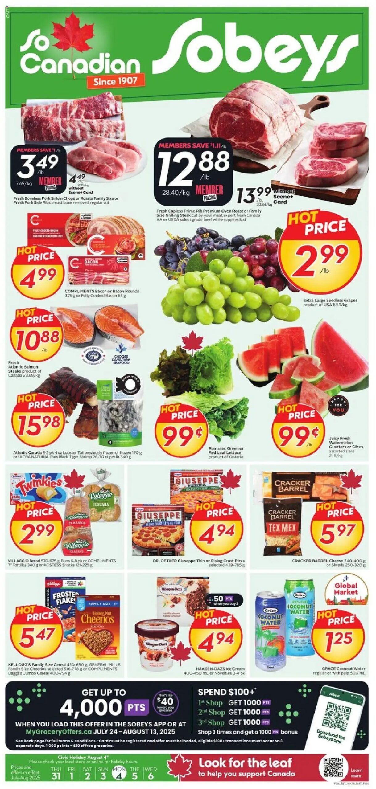 1753963063 60 Sobeys weekly flyer starting Jul 31 2025 scaled