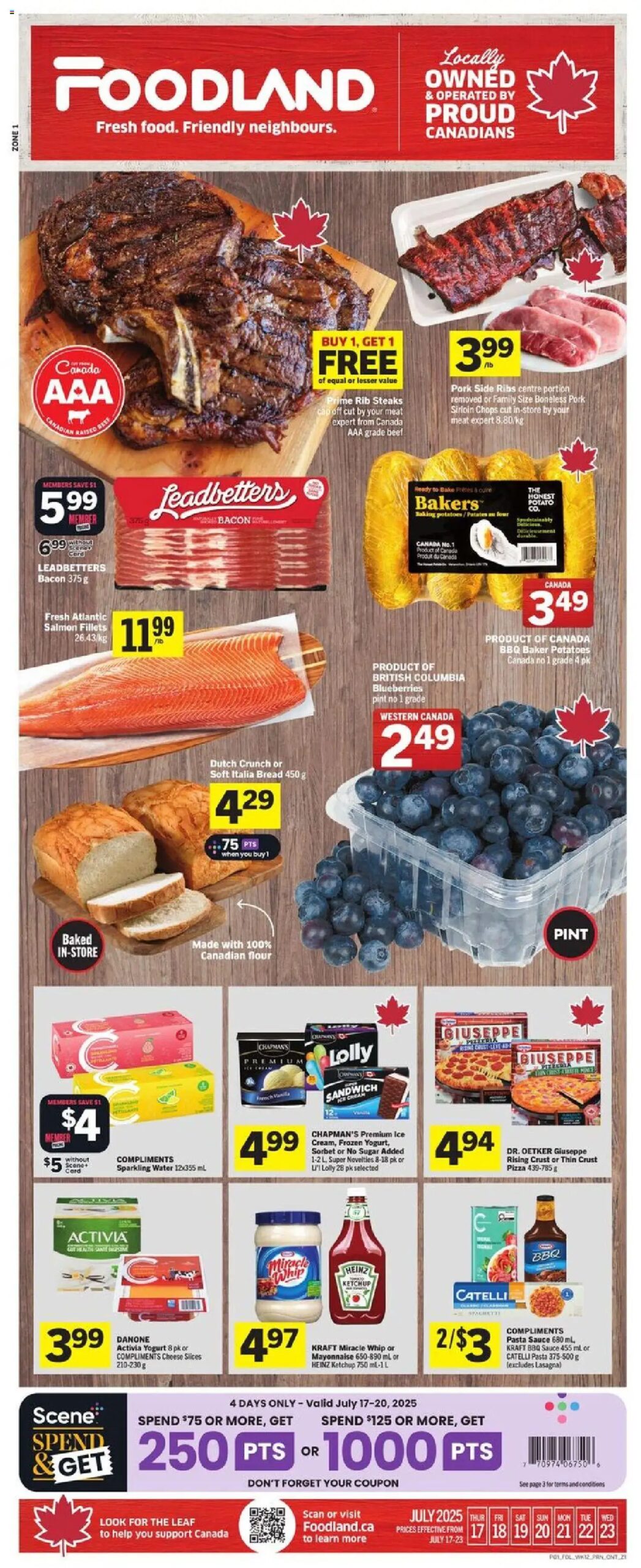 Foodland weekly flyer starting Jul 17 2025 scaled