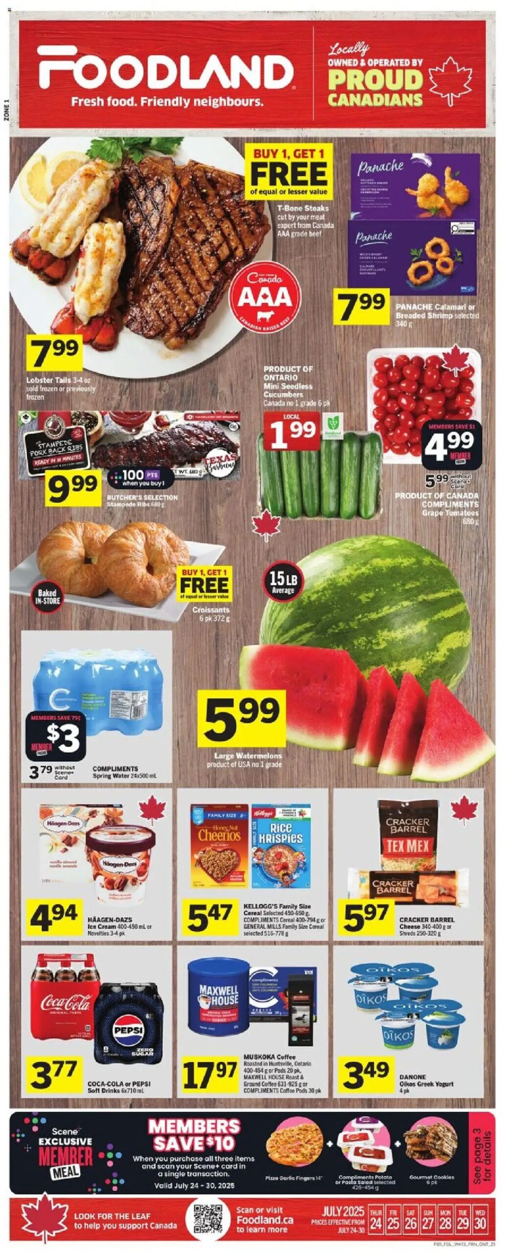 Foodland weekly flyer starting Jul 24 2025 scaled