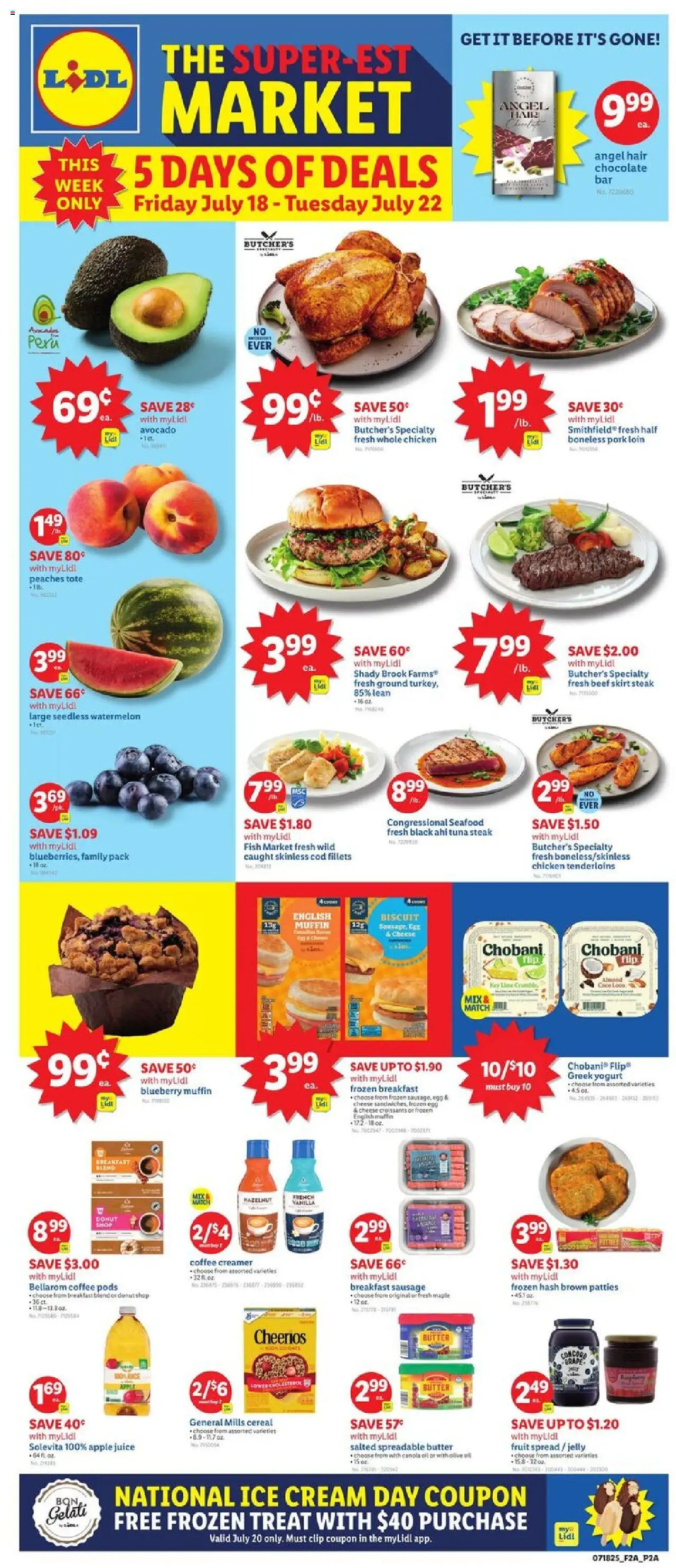 Lidl Weekly Ad from 07/18/2025 - Circular, Weekly flyer - Page number 2