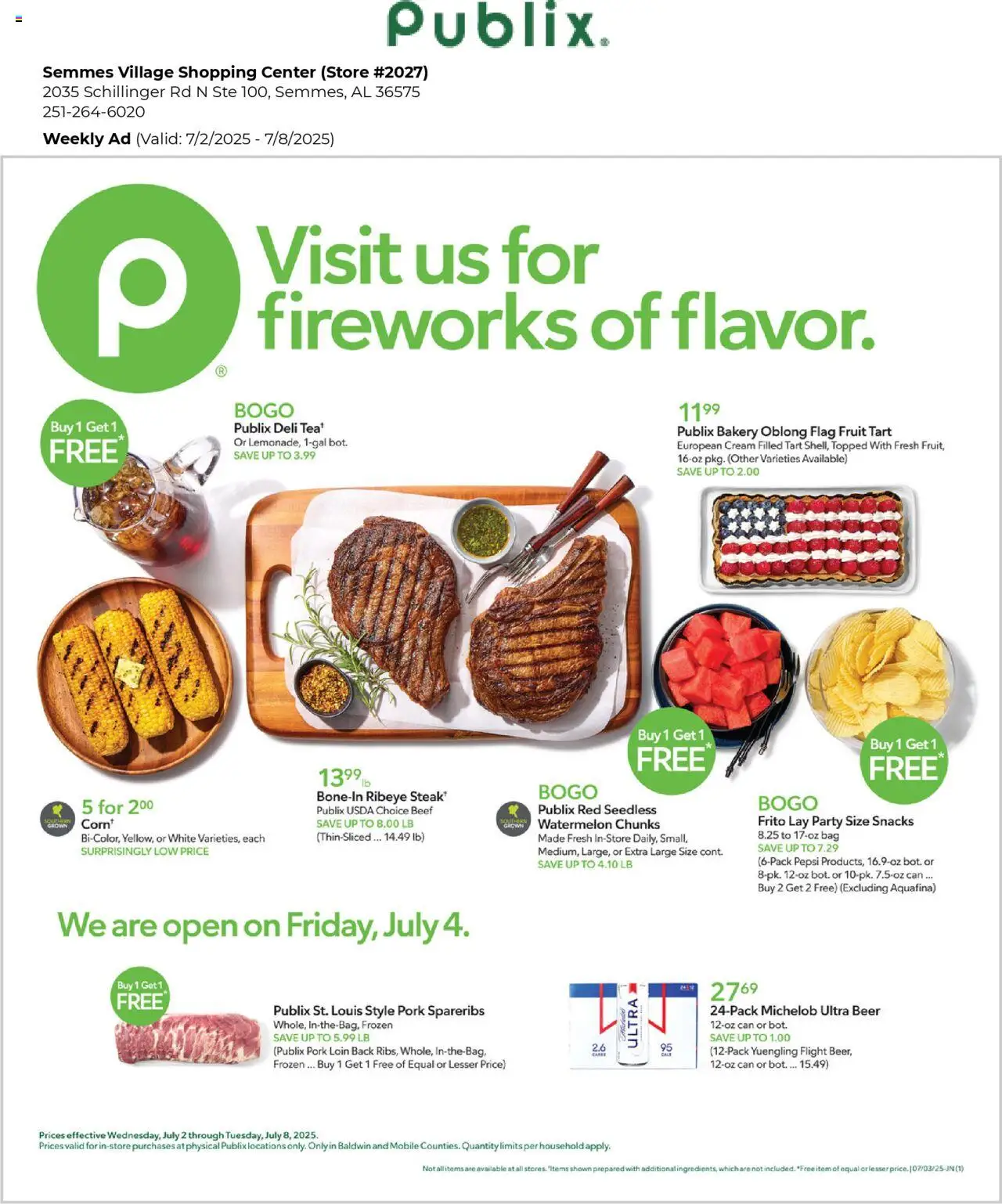 PUBLIX Weekly ad from 07022025 gtgt Ad this week Flyer