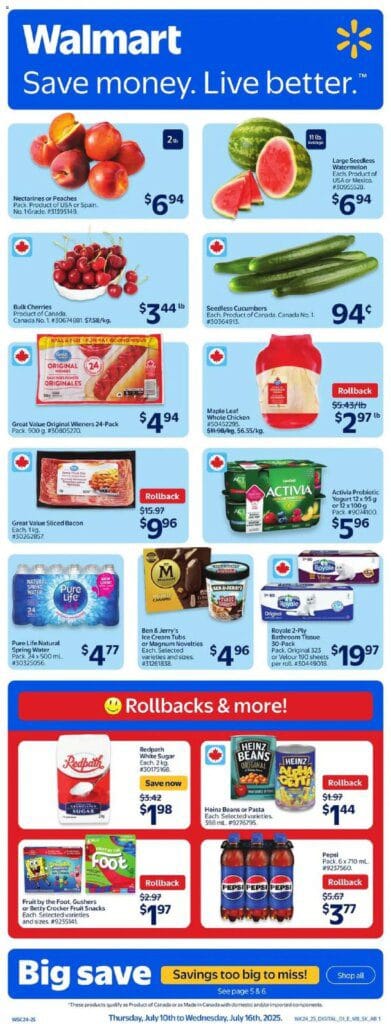 Walmart weekly flyer starting Jul 10 2025 scaled