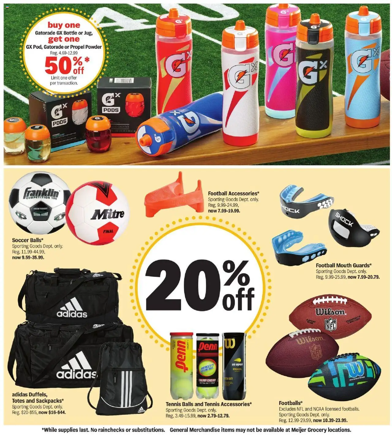 MEIJER AD from 07/27/2025 - Dorm Room Deals - PREVIEW - Page number 12