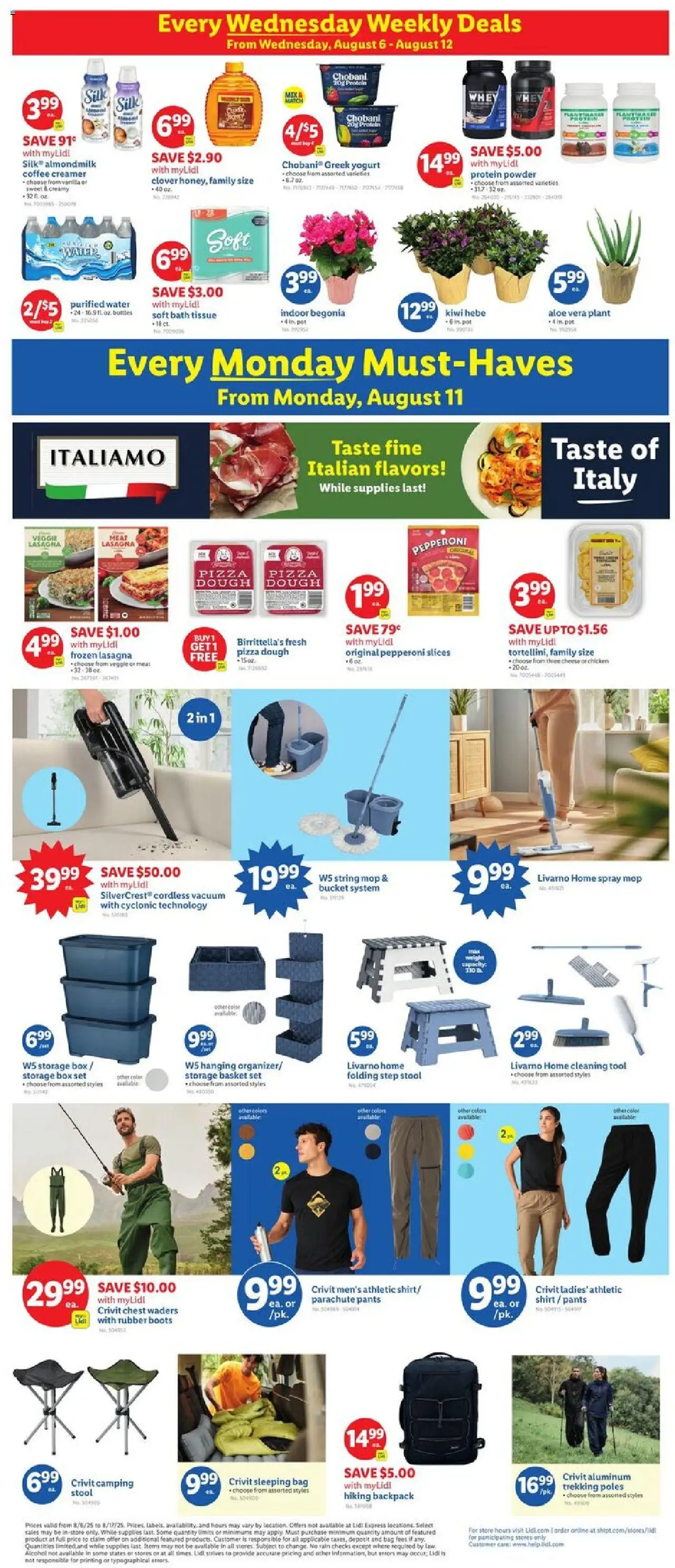 Lidl Weekly Ad from 08/06/2025 - Circular, Weekly flyer - Page number 2