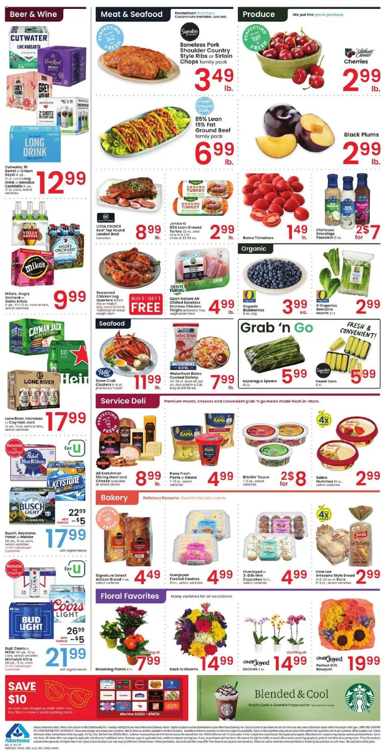 Albertsons Weekly Ad from 08/06/2025 - Flyer - Page number 4