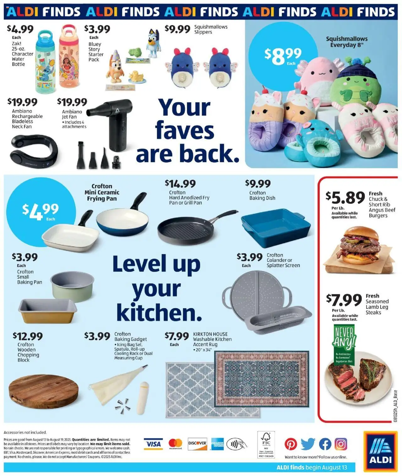 Aldi Weekly Ad from 08/13/2025 - Flyer, Sales ad - Page number 2