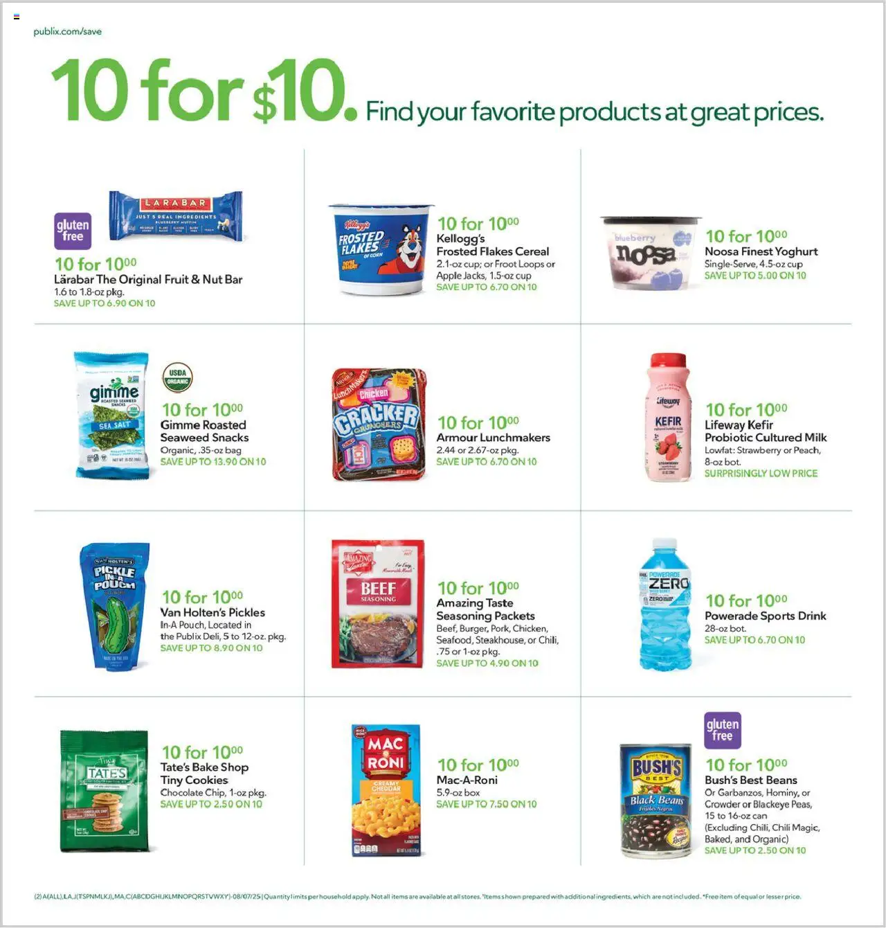 Publix Weekly ad from (08/06/2025) - Ad this week, Flyer - Page number 2