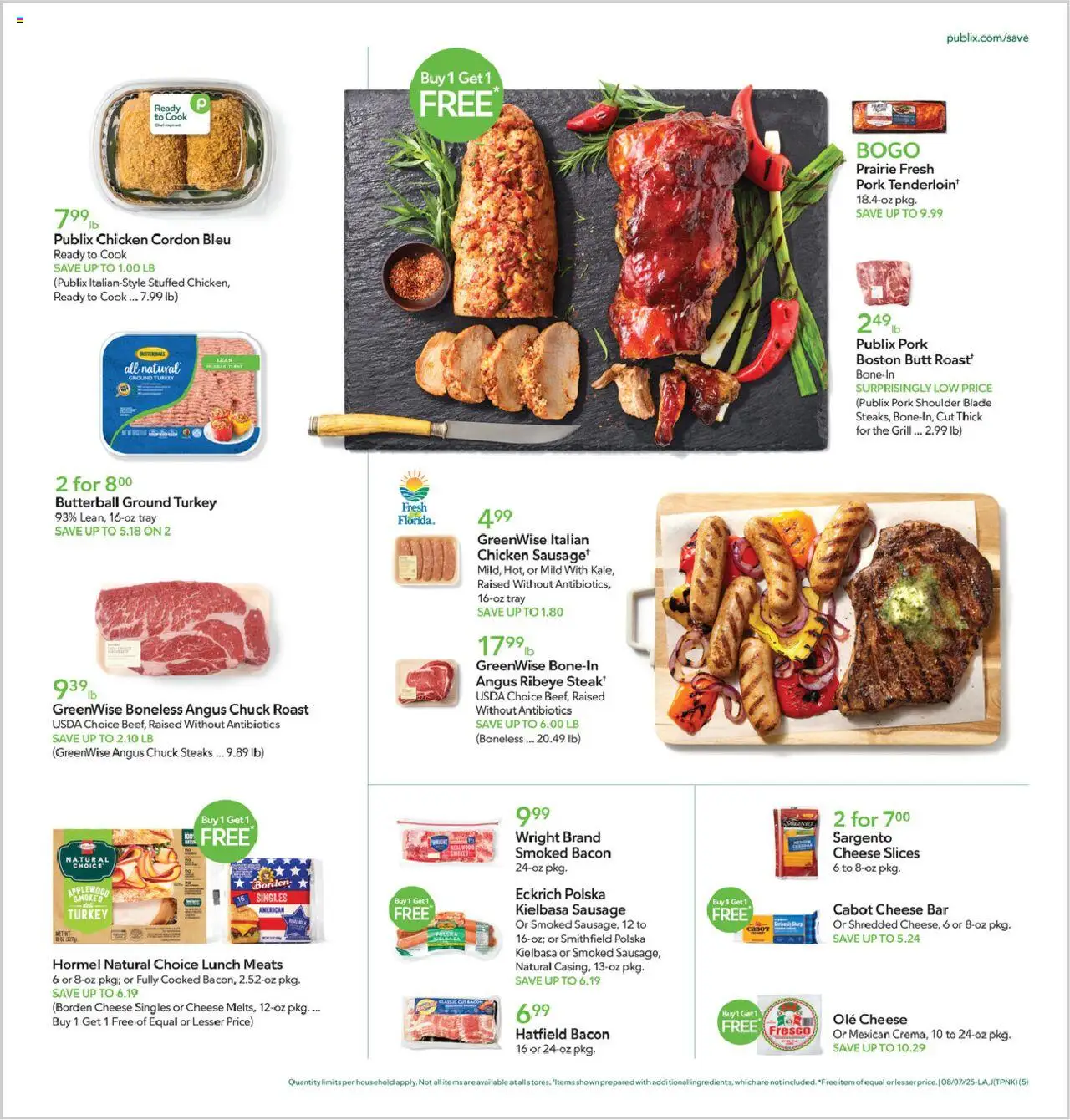 Publix Weekly ad from (08/06/2025) - Ad this week, Flyer - Page number 5