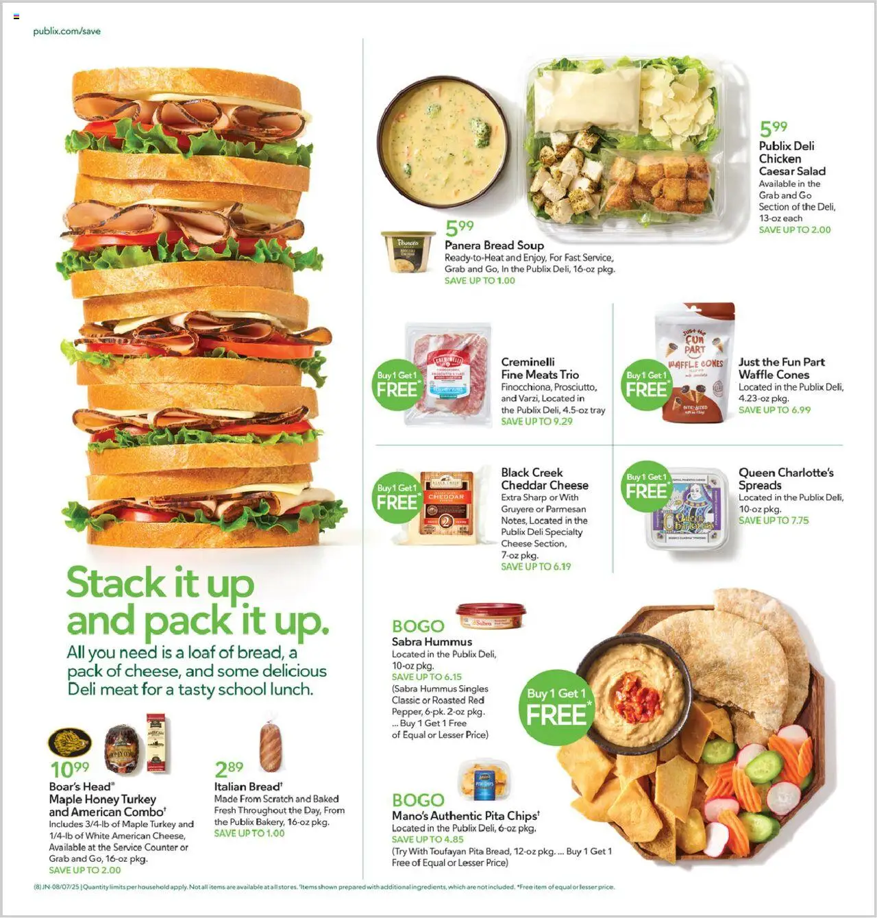Publix Weekly ad from (08/06/2025) - Ad this week, Flyer - Page number 8