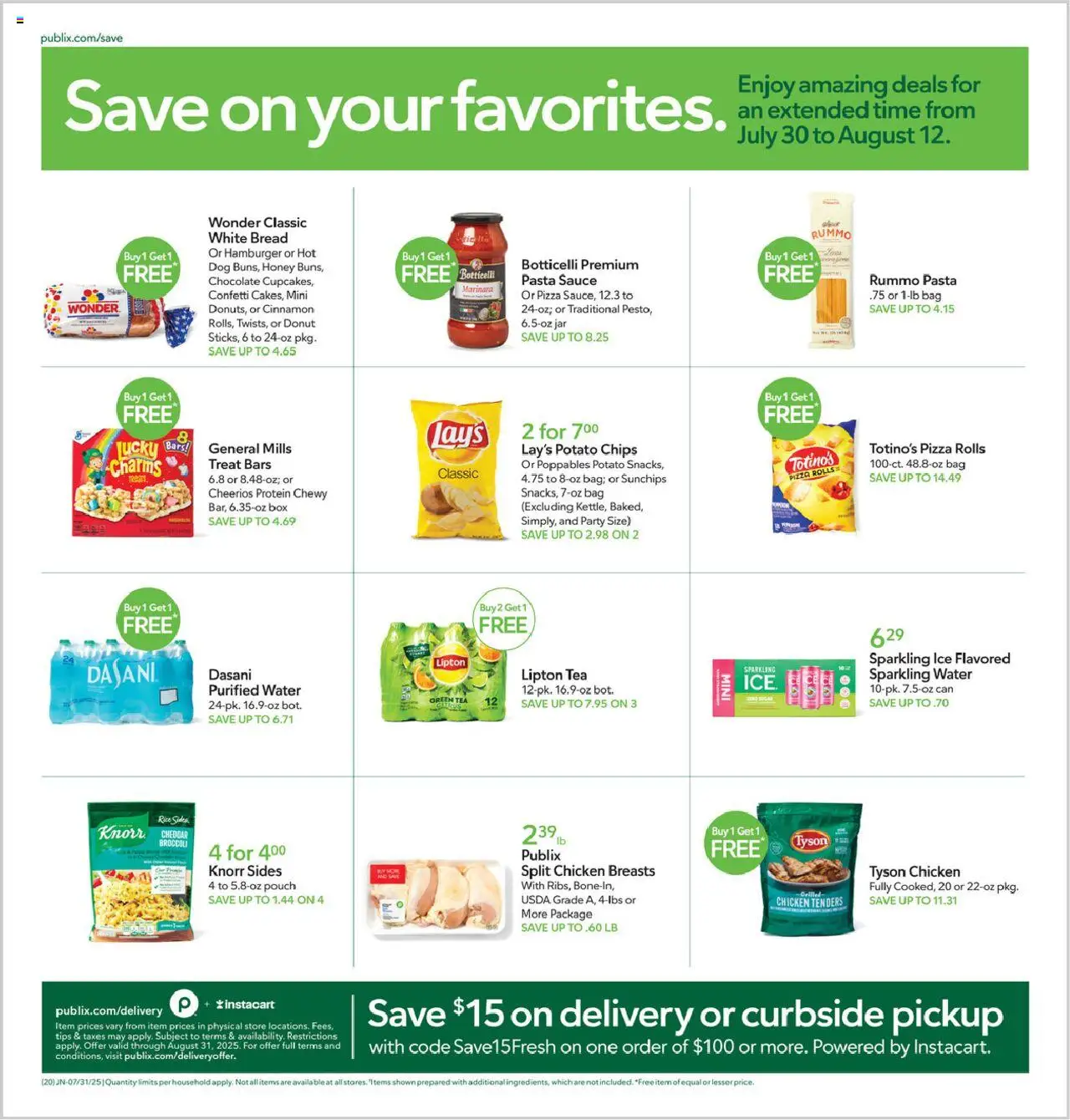 Publix Weekly ad from (08/06/2025) - Ad this week, Flyer - Page number 17