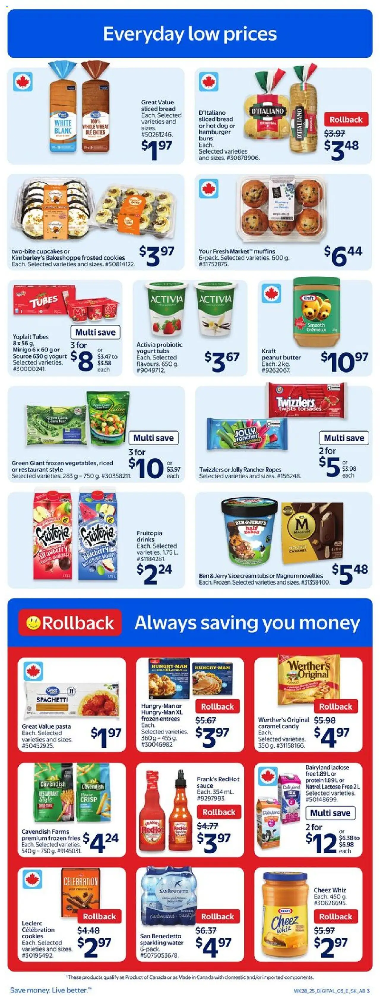 Walmart flyer valid from Aug 07, 2025 - page number 4