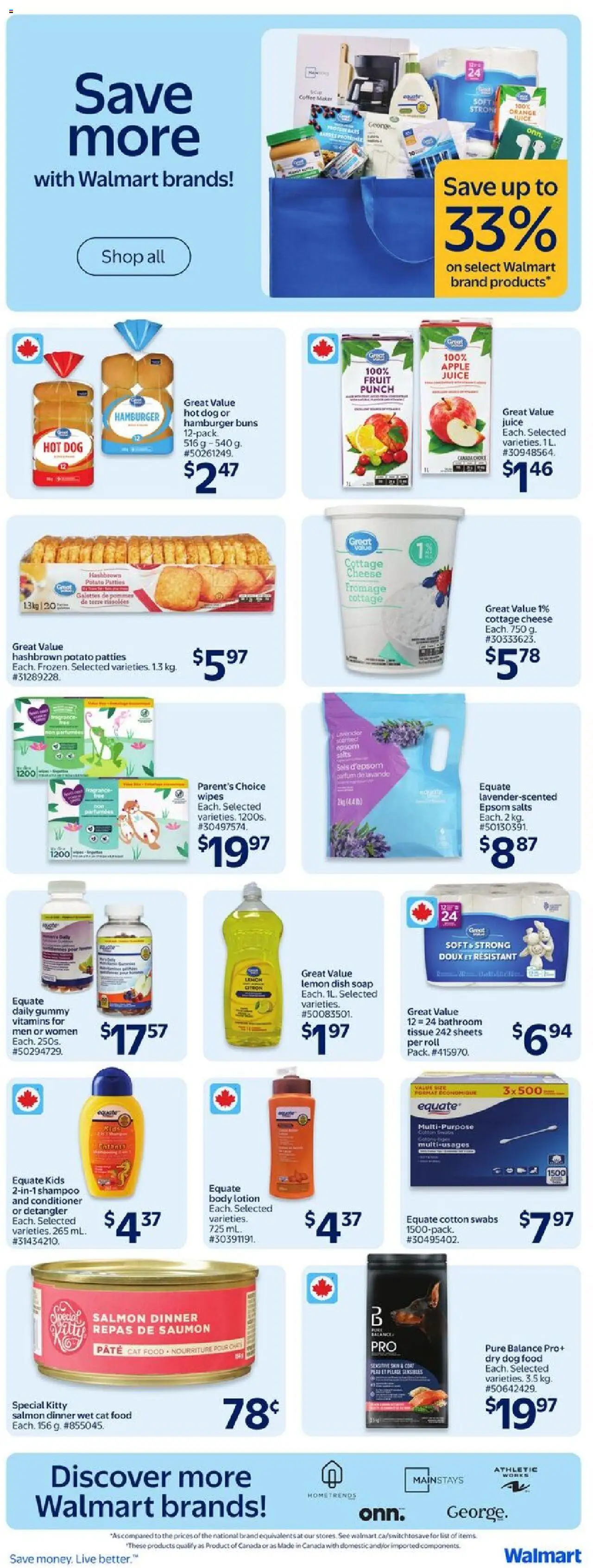 Walmart flyer valid from Aug 07, 2025 - page number 5
