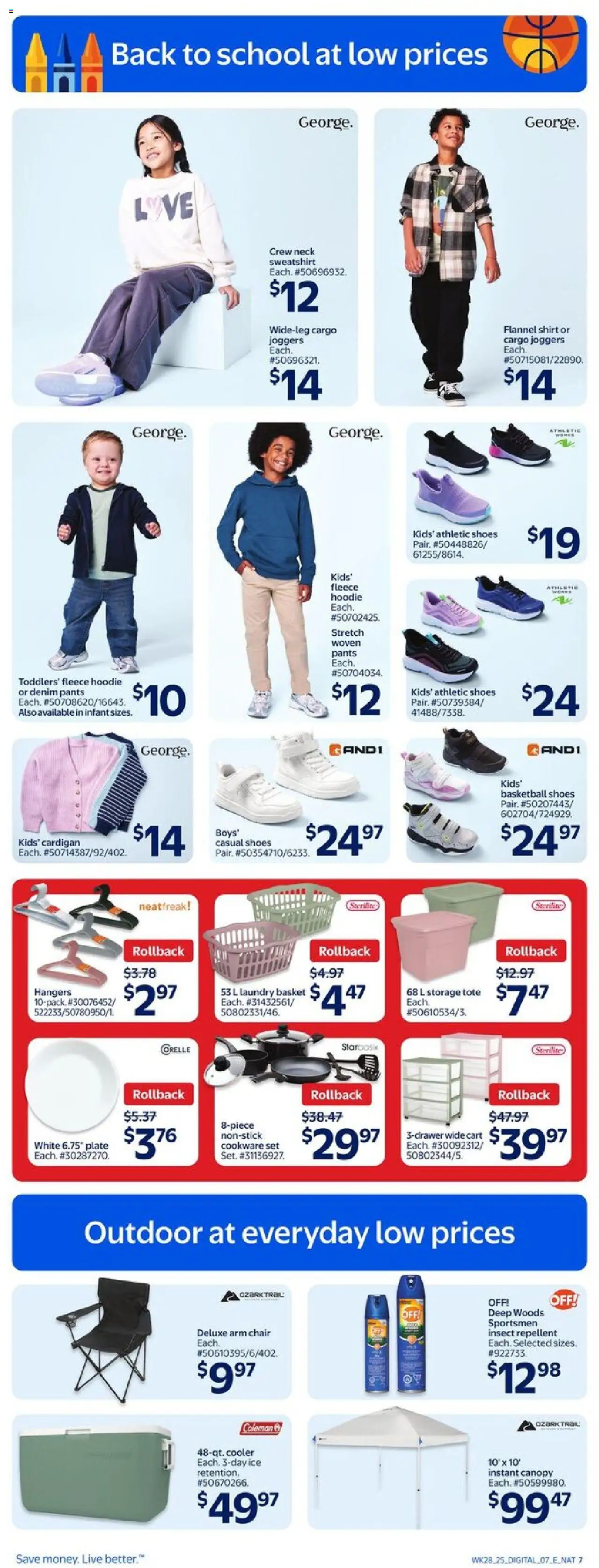 Walmart flyer valid from Aug 07, 2025 - page number 11