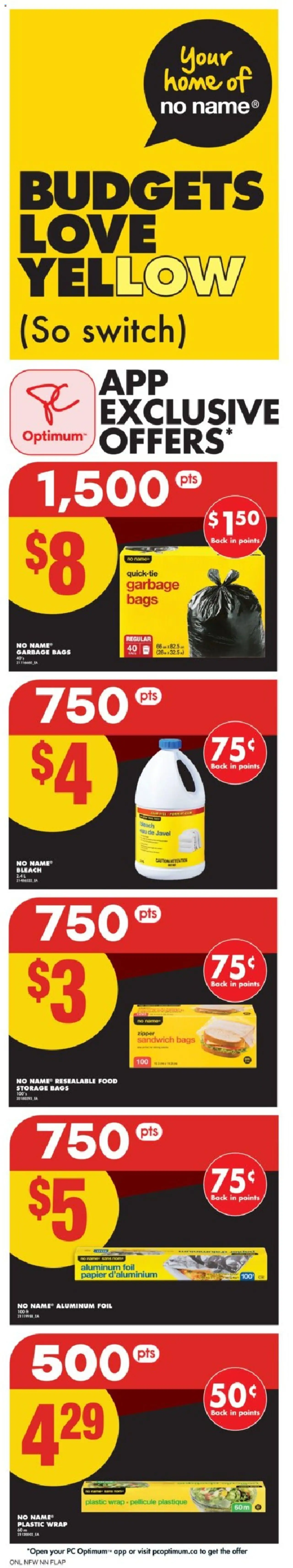 No Frills flyer valid from Aug 07, 2025 - page number 14