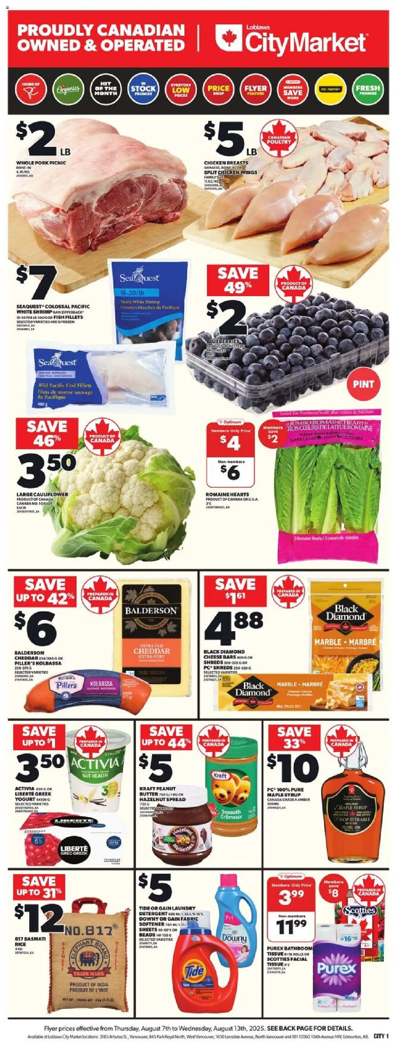 Loblaws flyer valid from Aug 07, 2025 - page number 3