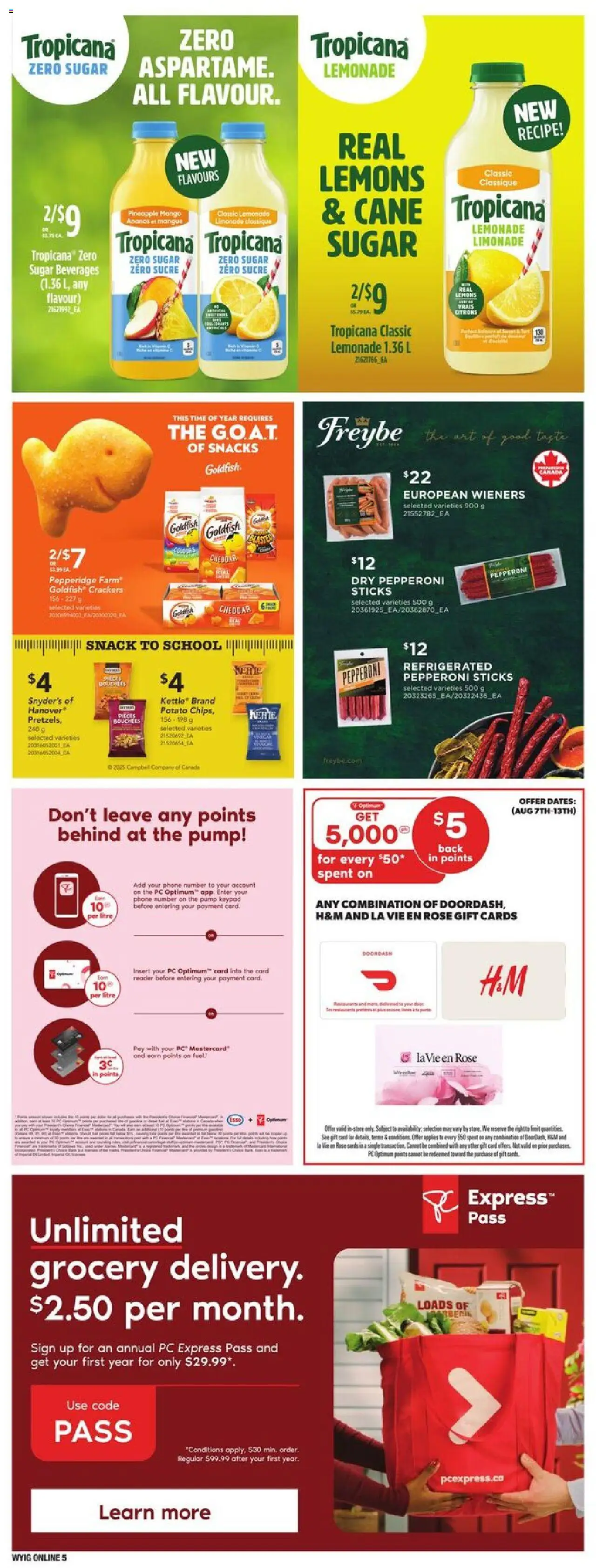 Loblaws flyer valid from Aug 07, 2025 - page number 15