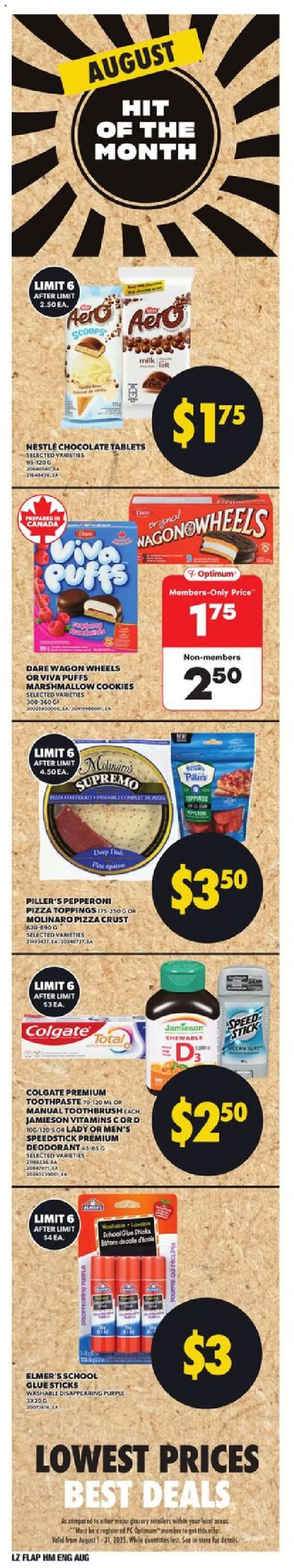Loblaws flyer valid from Aug 07, 2025 - page number 2
