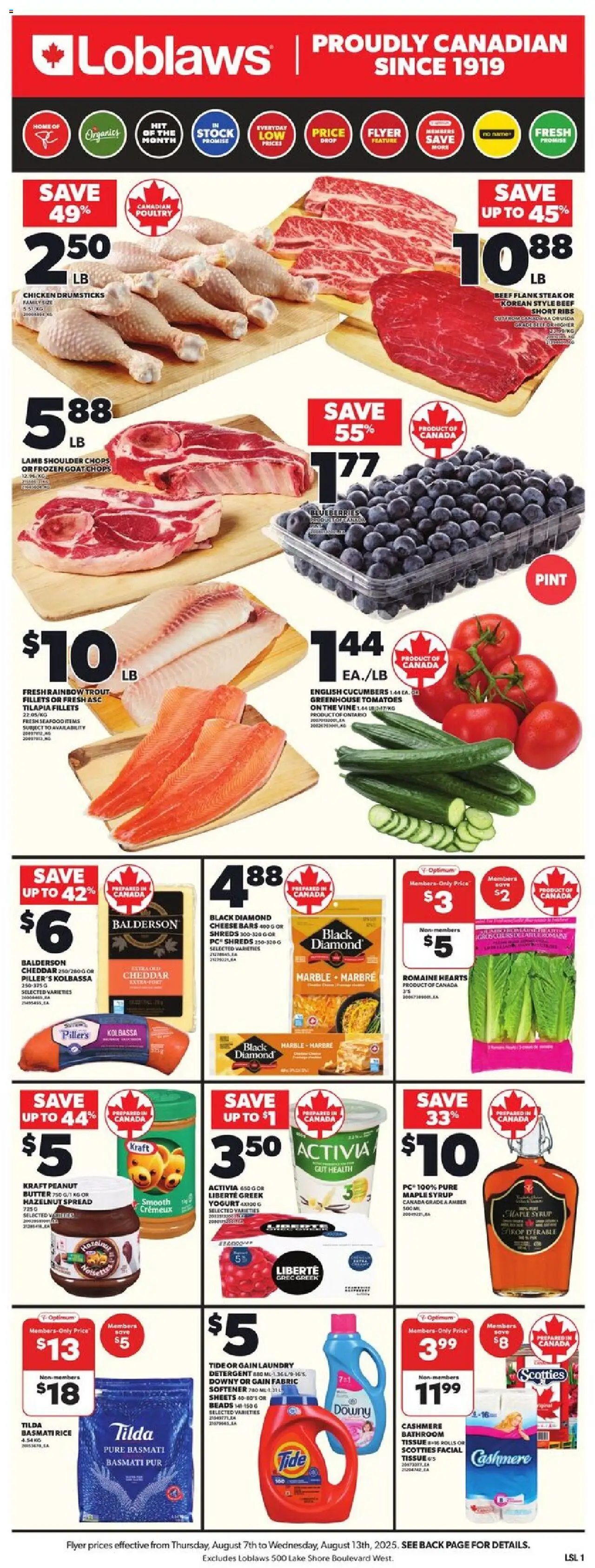 Loblaws flyer valid from Aug 07, 2025 - page number 3