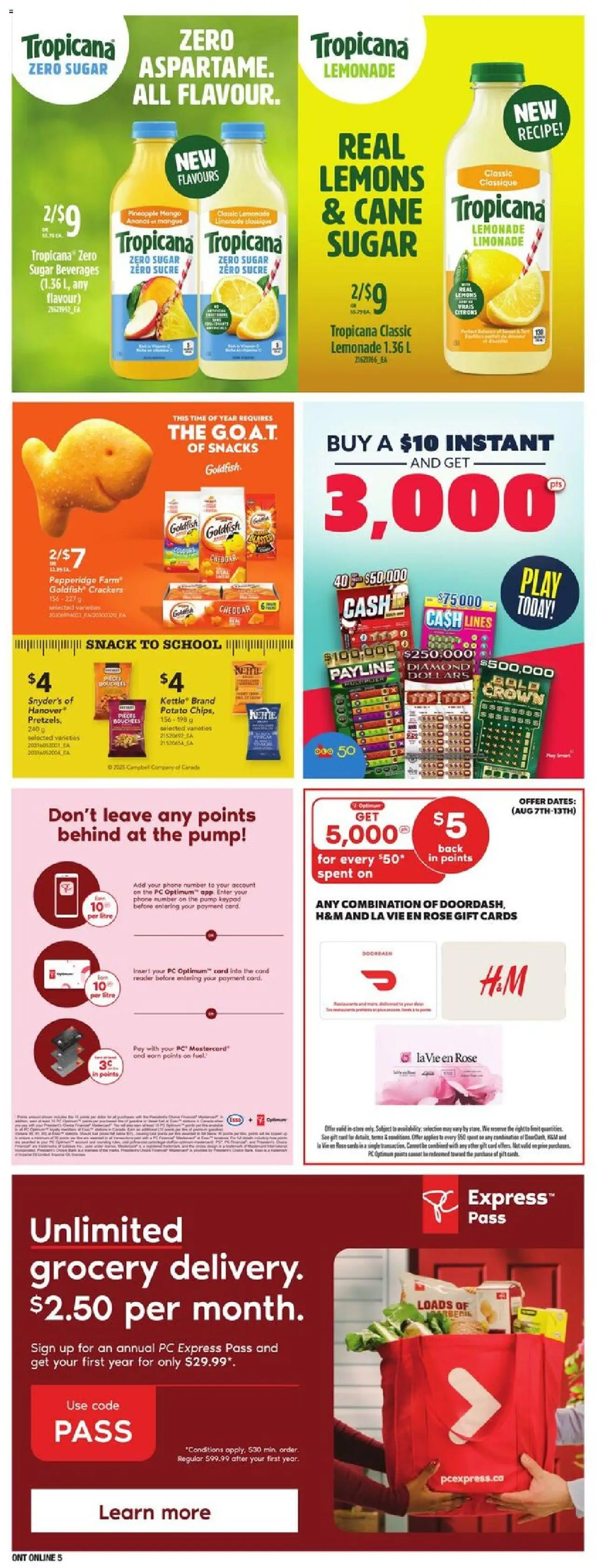 Loblaws flyer valid from Aug 07, 2025 - page number 15