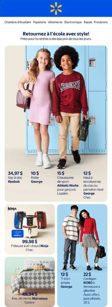 Walmart weekly flyer starting Aug 7, 2025 ⭐️