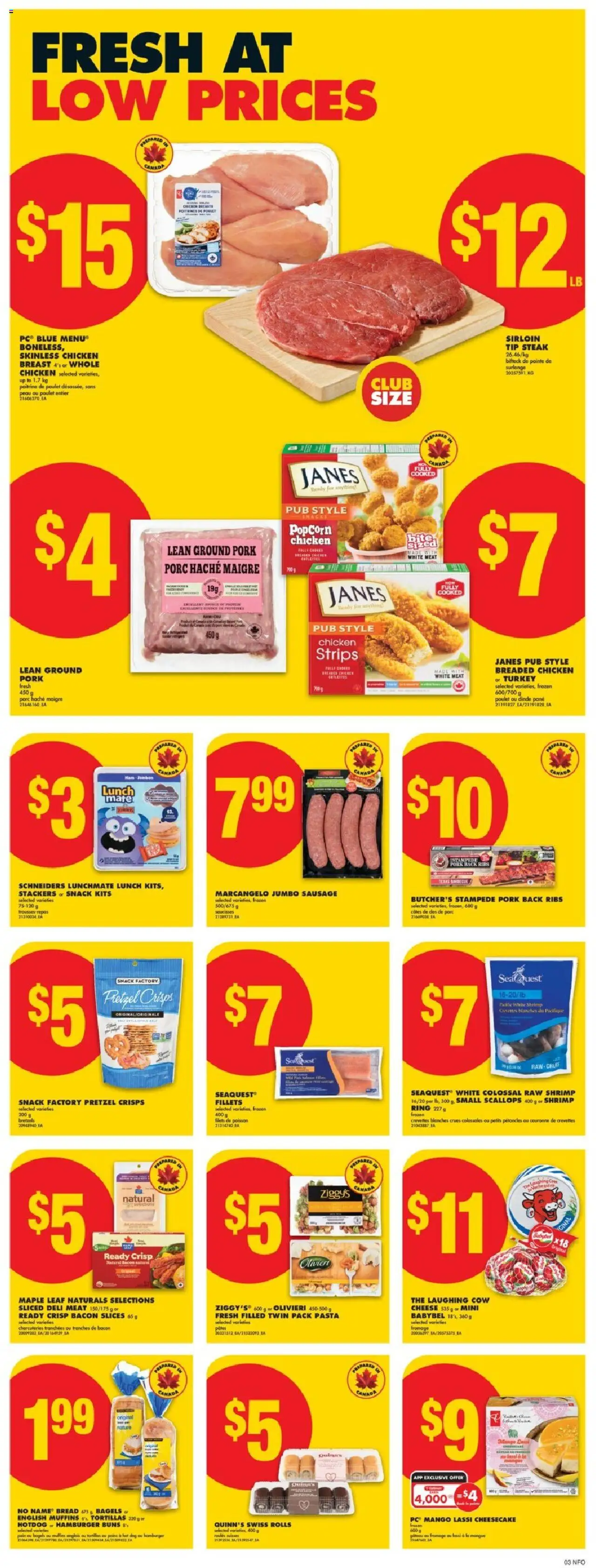 No Frills flyer valid from Aug 07, 2025 - page number 4