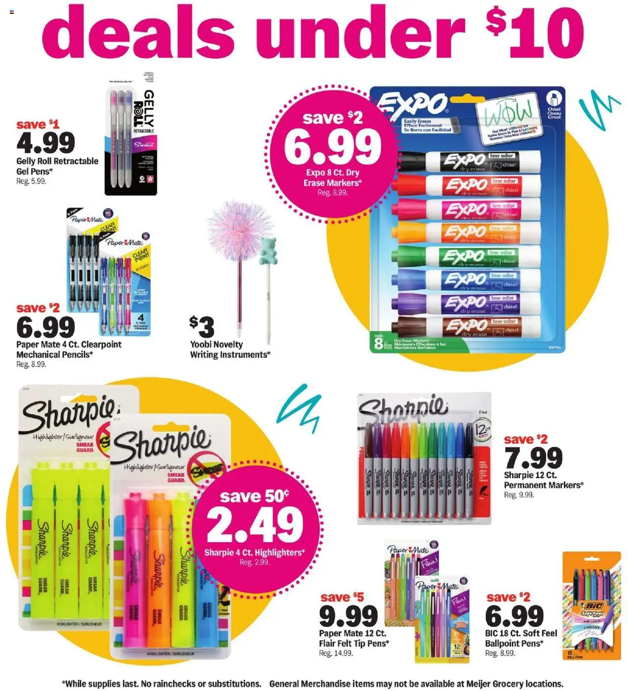 MEIJER AD from 08/10/2025 - Back to Class for Less - PREVIEW - Page number 2