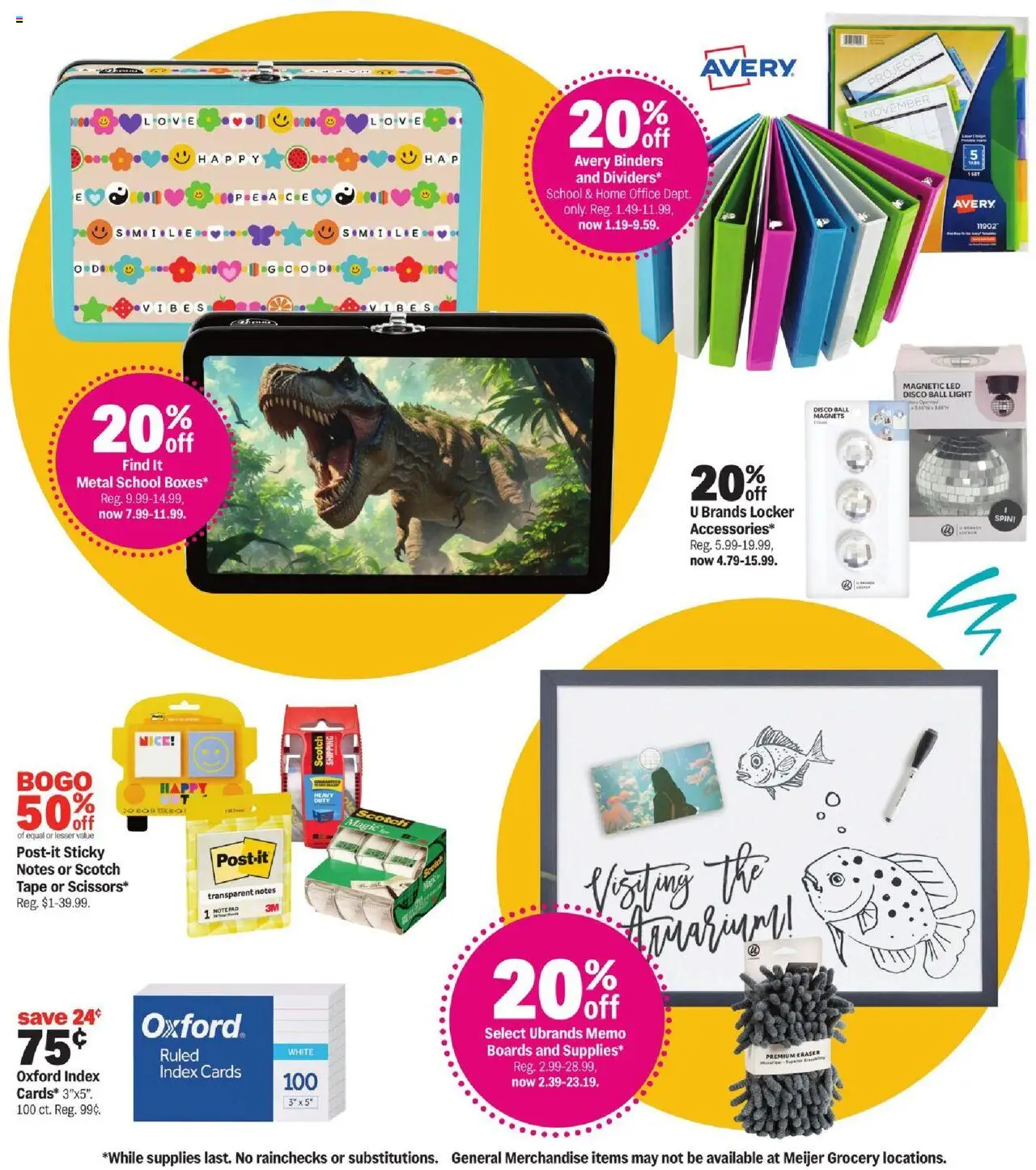 MEIJER AD from 08/10/2025 - Back to Class for Less - PREVIEW - Page number 4