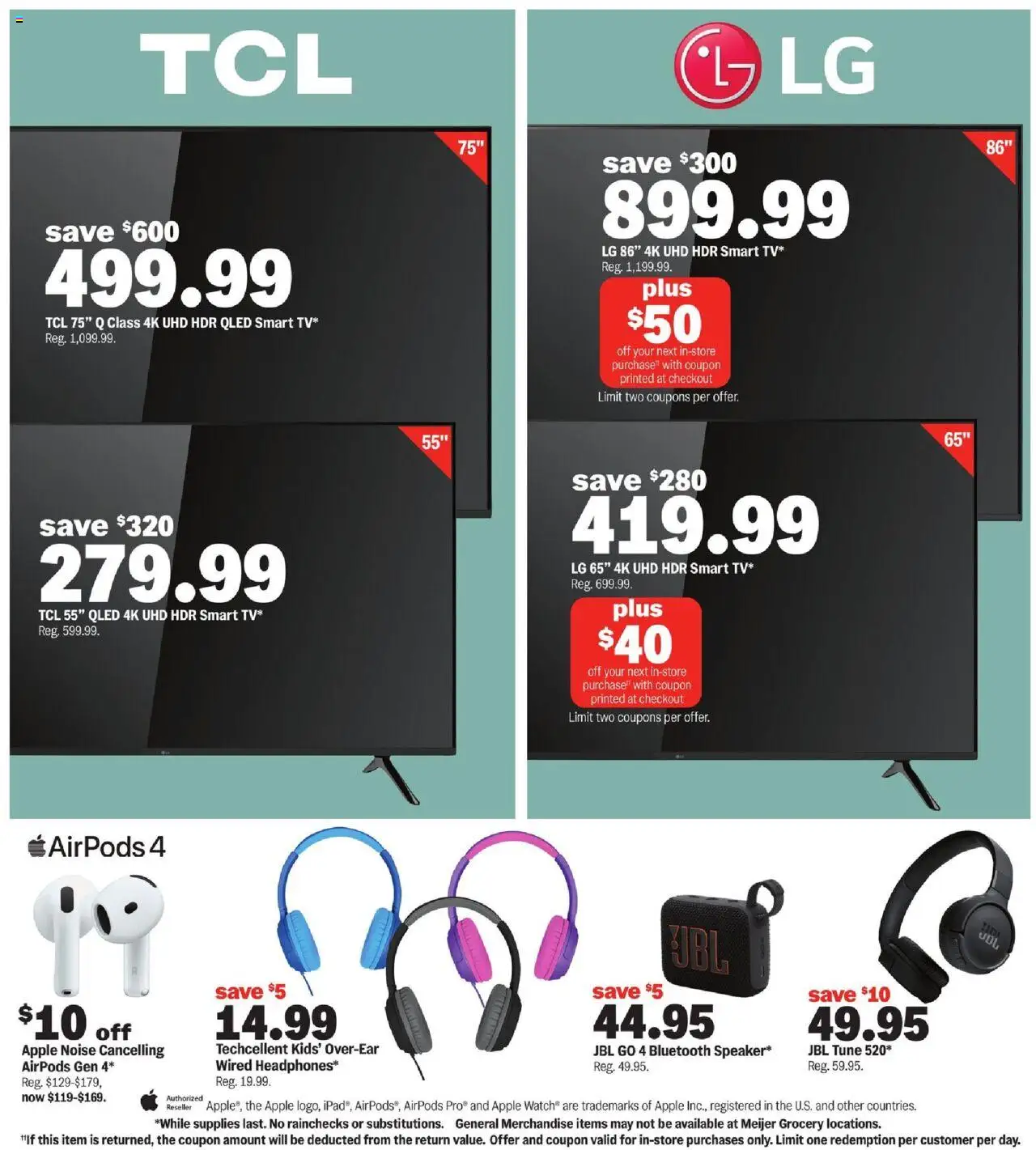MEIJER AD from 08/10/2025 - Back to Class for Less - PREVIEW - Page number 11