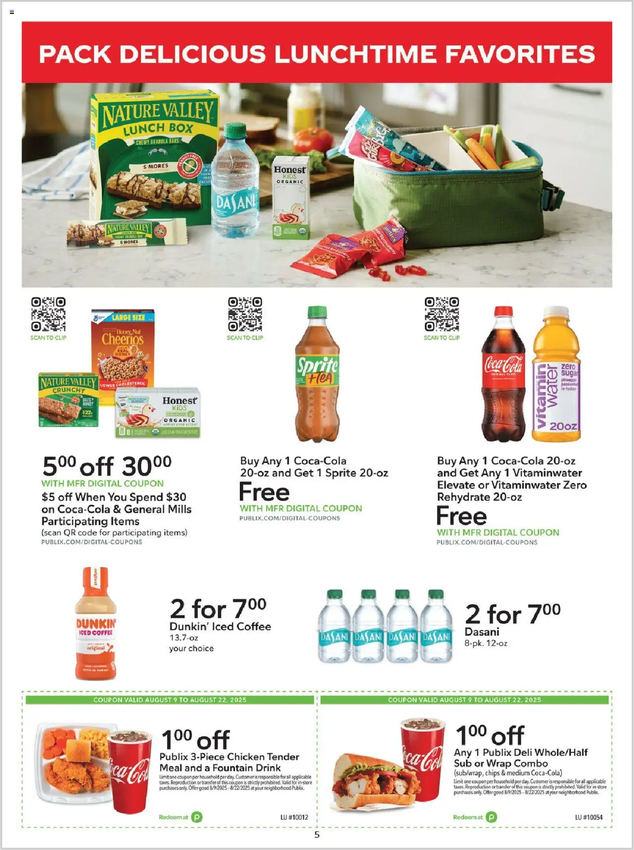 Publix Weekly ad from (08/09/2025) - Ad this week, Flyer - Page number 5