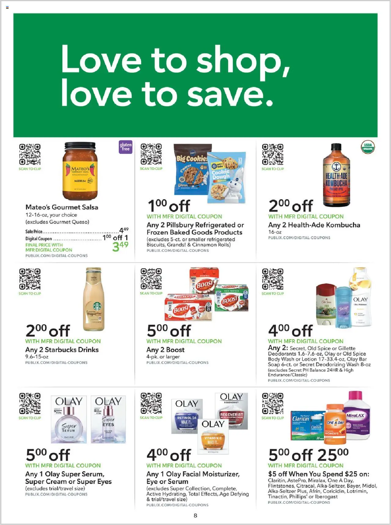 Publix Weekly ad from (08/09/2025) - Ad this week, Flyer - Page number 8