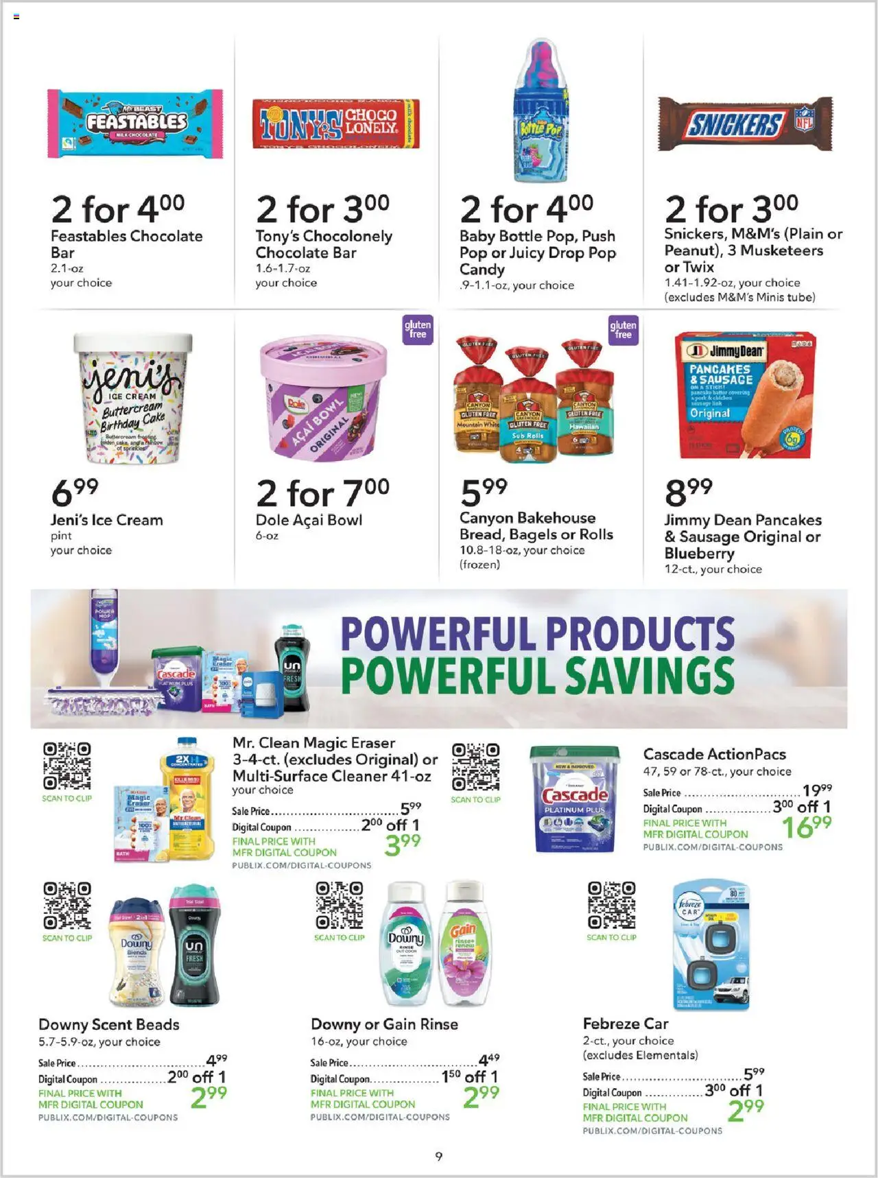 Publix Weekly ad from (08/09/2025) - Ad this week, Flyer - Page number 9