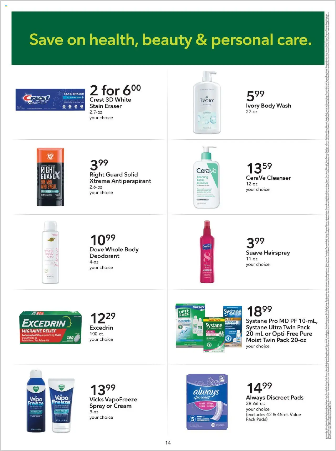 Publix Weekly ad from (08/09/2025) - Ad this week, Flyer - Page number 14