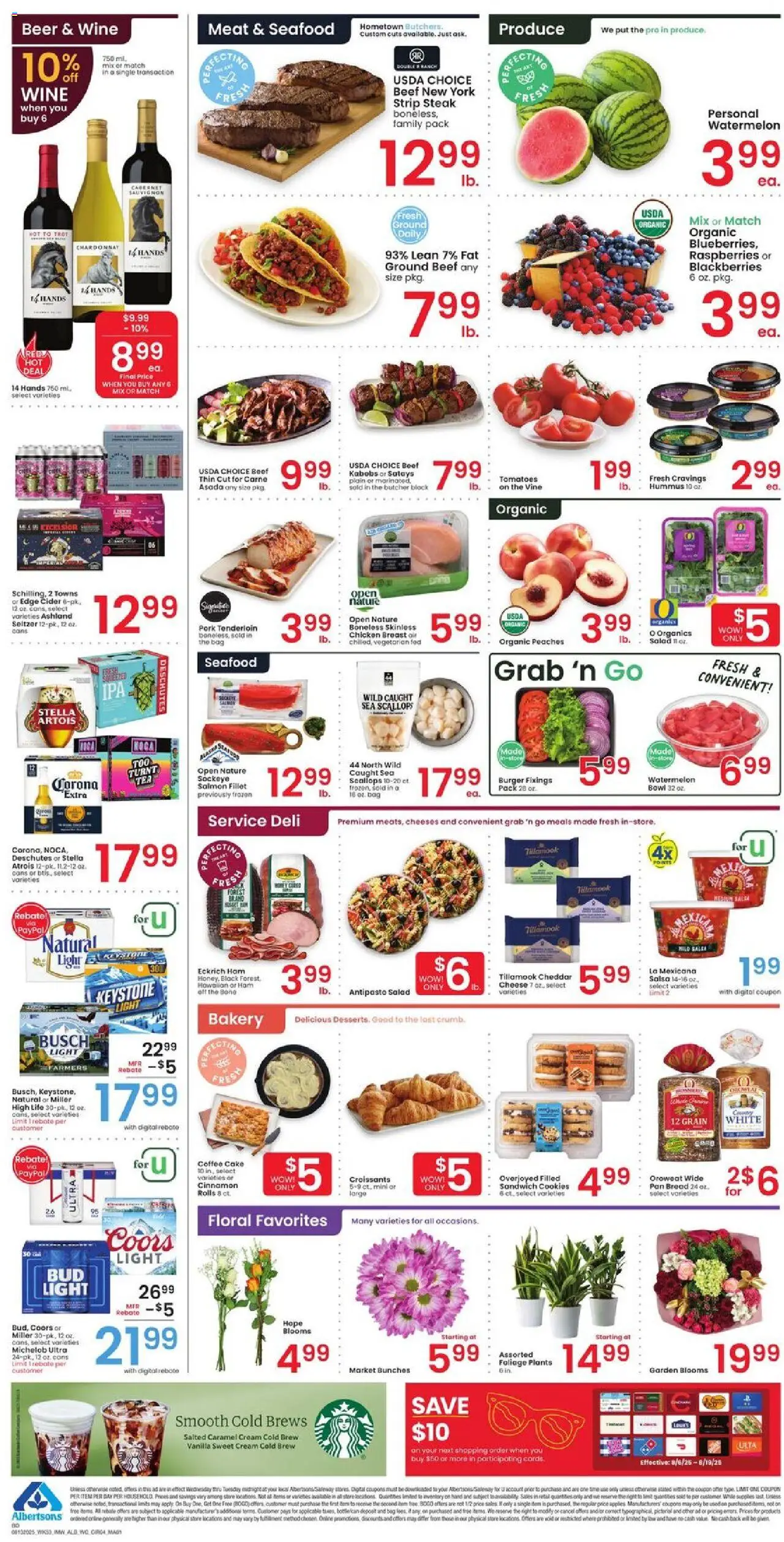 Albertsons Weekly Ad from 08/13/2025 - Flyer - Page number 4