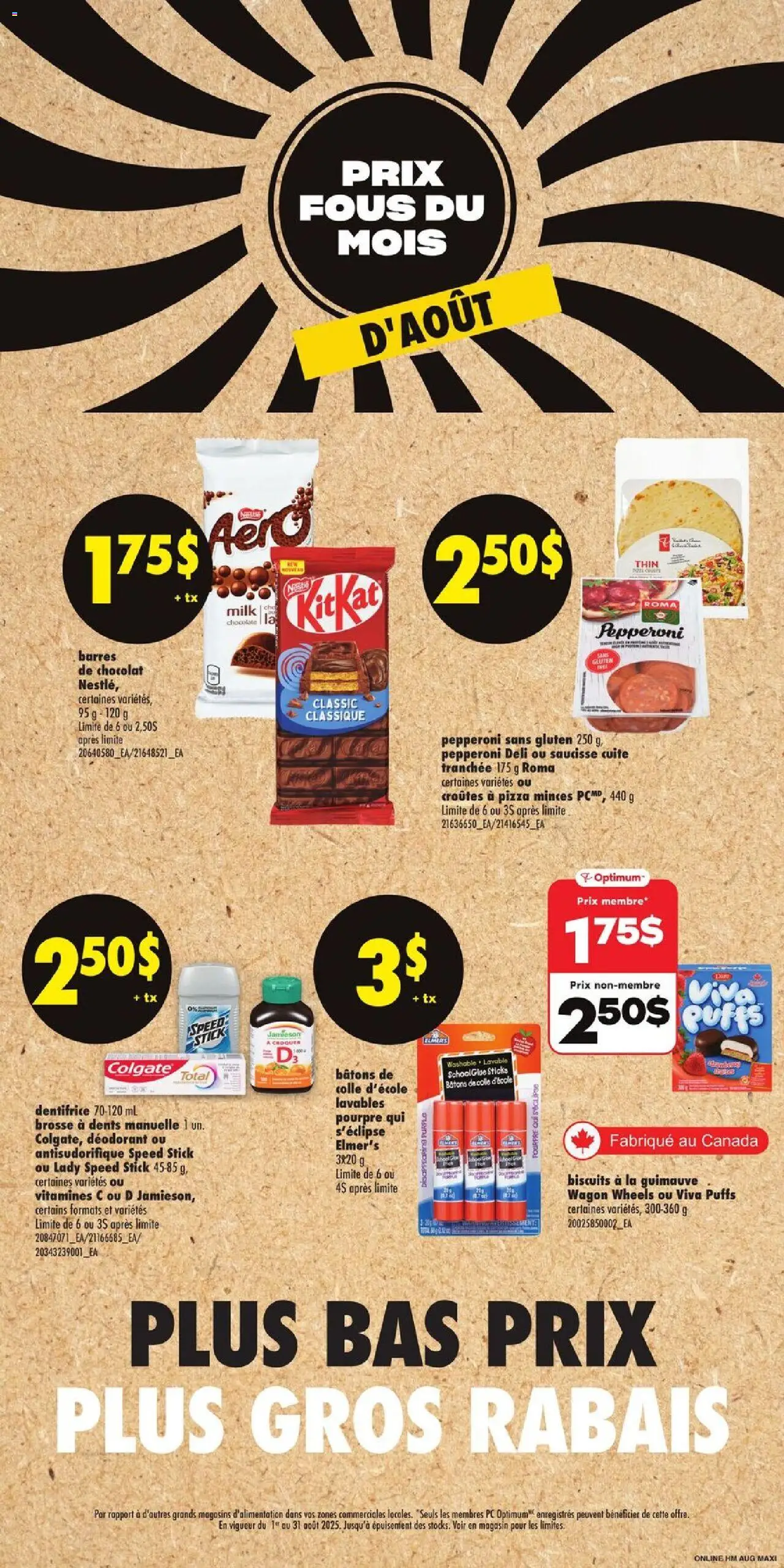 Maxi flyer valid from Aug 14, 2025 - page number 3